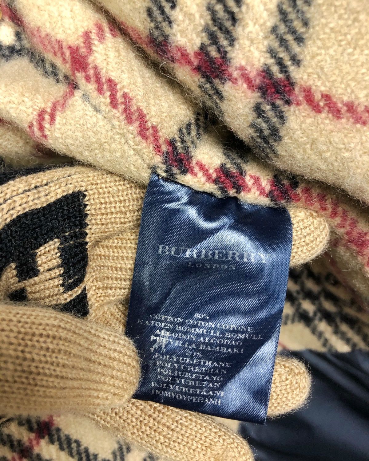 Burberry Vintage Faded Burberry Jacket Nova Check Made in England Size US XXL / EU 58 / 5 - 10 Thumbnail