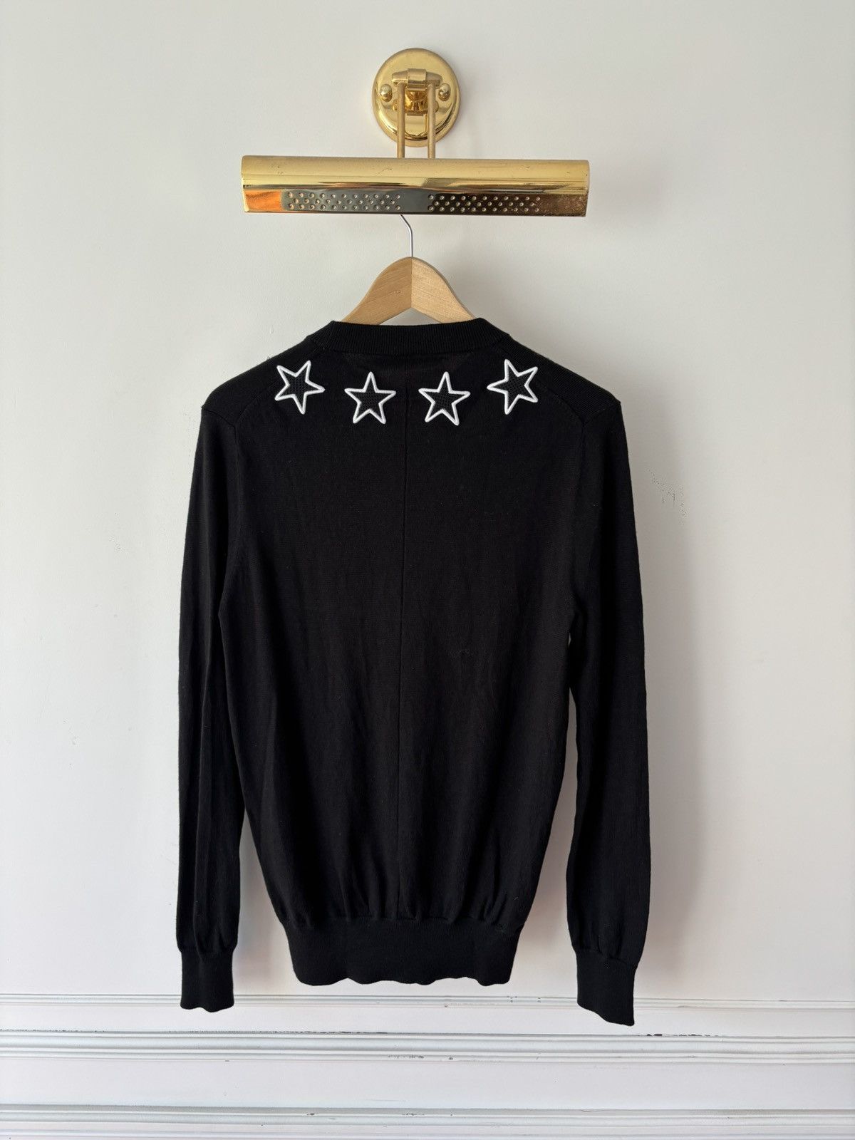 Givenchy Givenchy embroidered star sweater Size US M / EU 48-50 / 2 - 3 Thumbnail