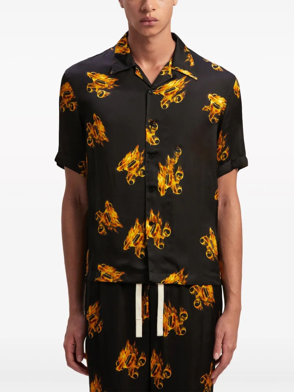 Other Burning Monogram-Print Shirt Size US S / EU 44-46 / 1 - 3 Thumbnail