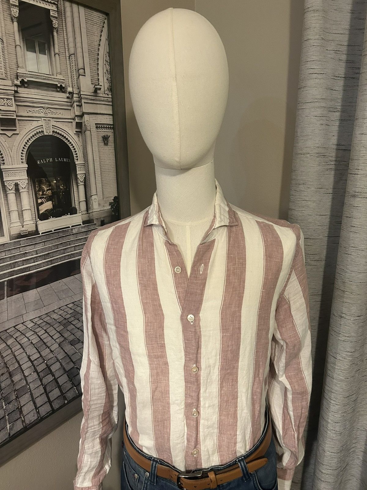Eleventy Eleventy Striped Shirt Size US M / EU 48-50 / 2 - 2 Thumbnail