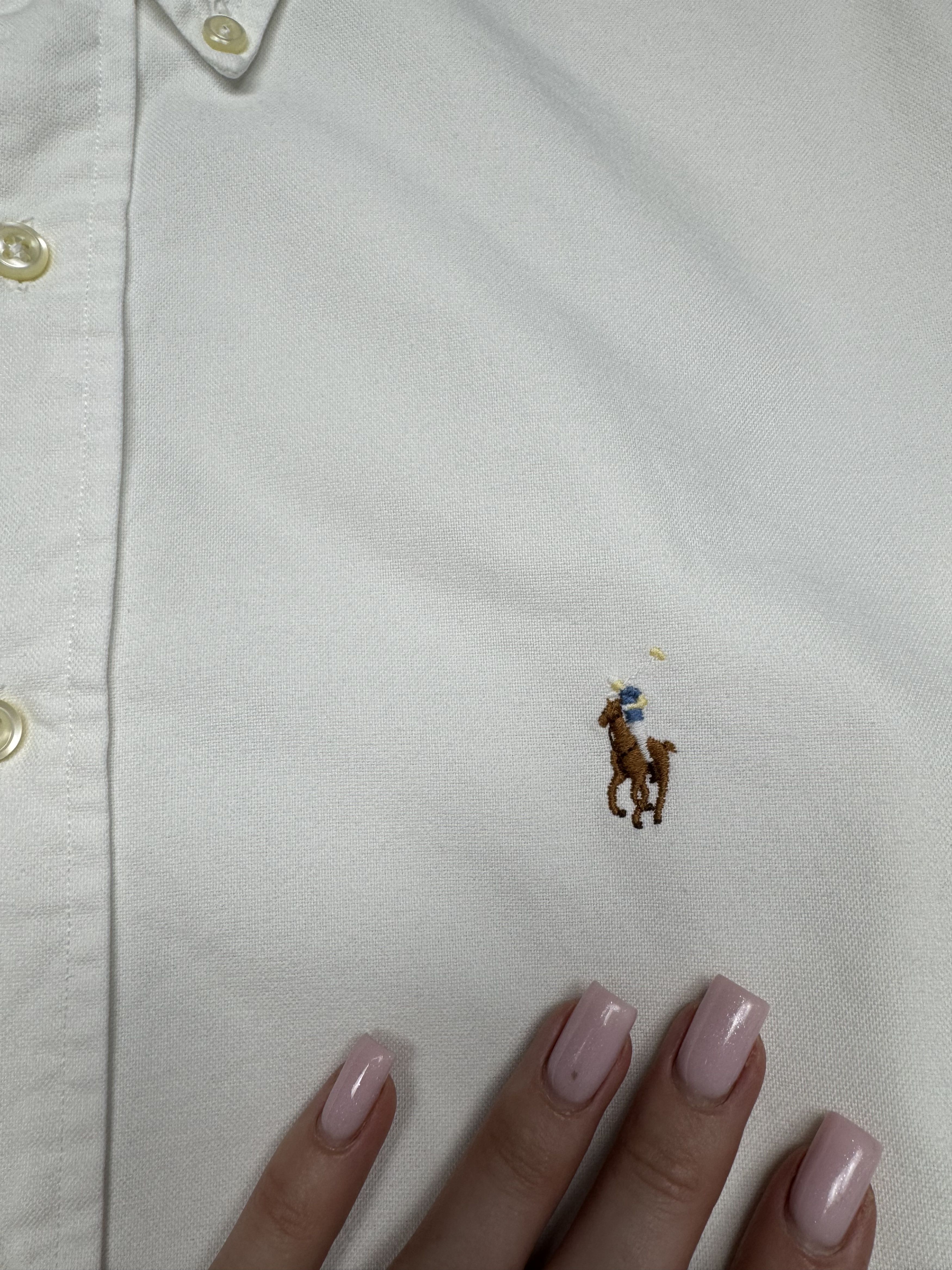 Polo Ralph Lauren Polo Ralph Lauren Vintage Mens Long Sleeve White Shirt Size US XL / EU 56 / 4 - 3 Thumbnail