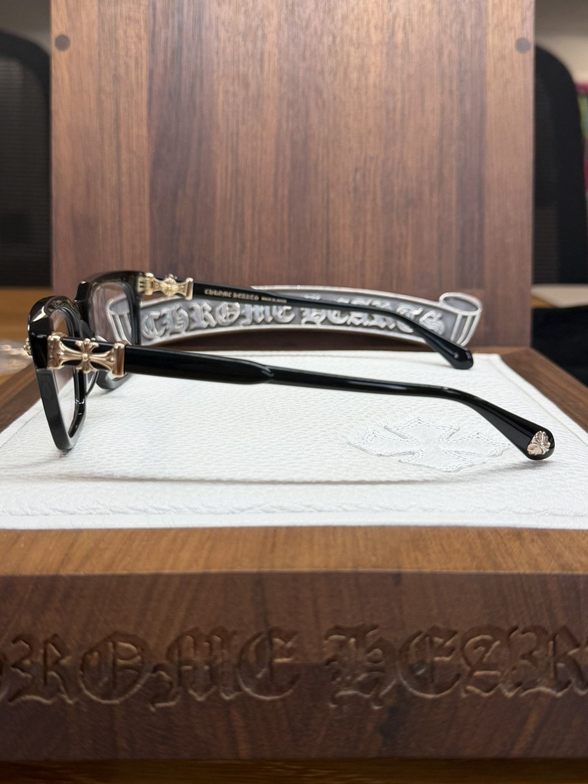 Chrome Hearts Chrome Hearts Cox Ucker Glasses Size ONE SIZE - 4 Thumbnail