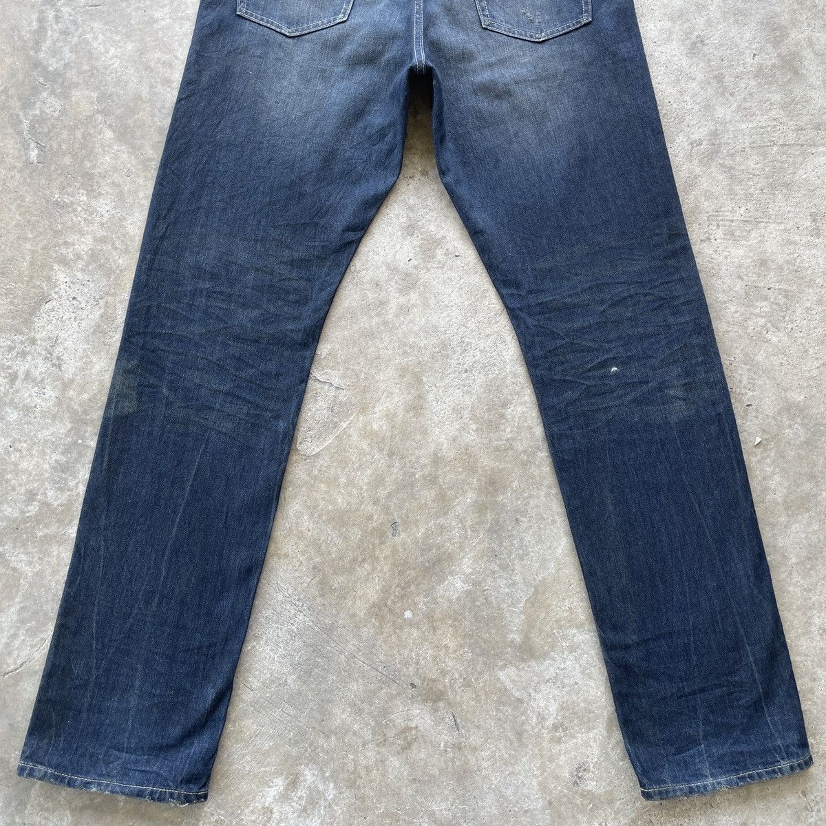Japanese Brand × Jean × Vintage Vintage The Stooge Japan Faded Denim Jeans Pants Mud Wash Size US 34 / EU 50 - 12 Thumbnail