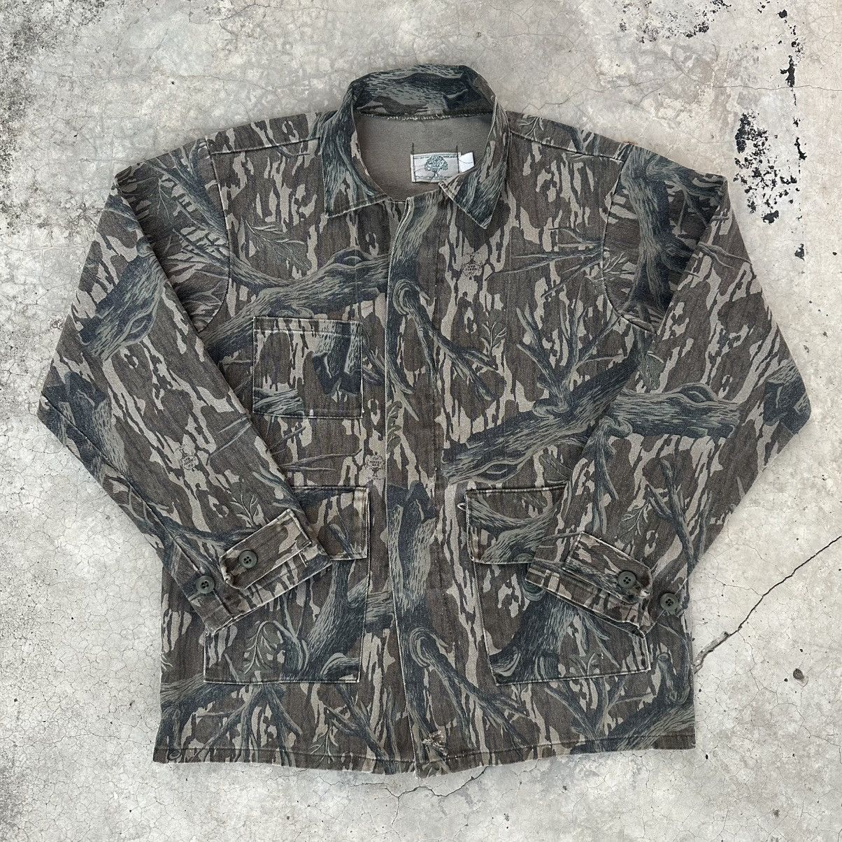 Realtree × Vintage Crazy Vintage 90s Realtree Camo Shirt Size US S / EU 44-46 / 1 - 1 Thumbnail