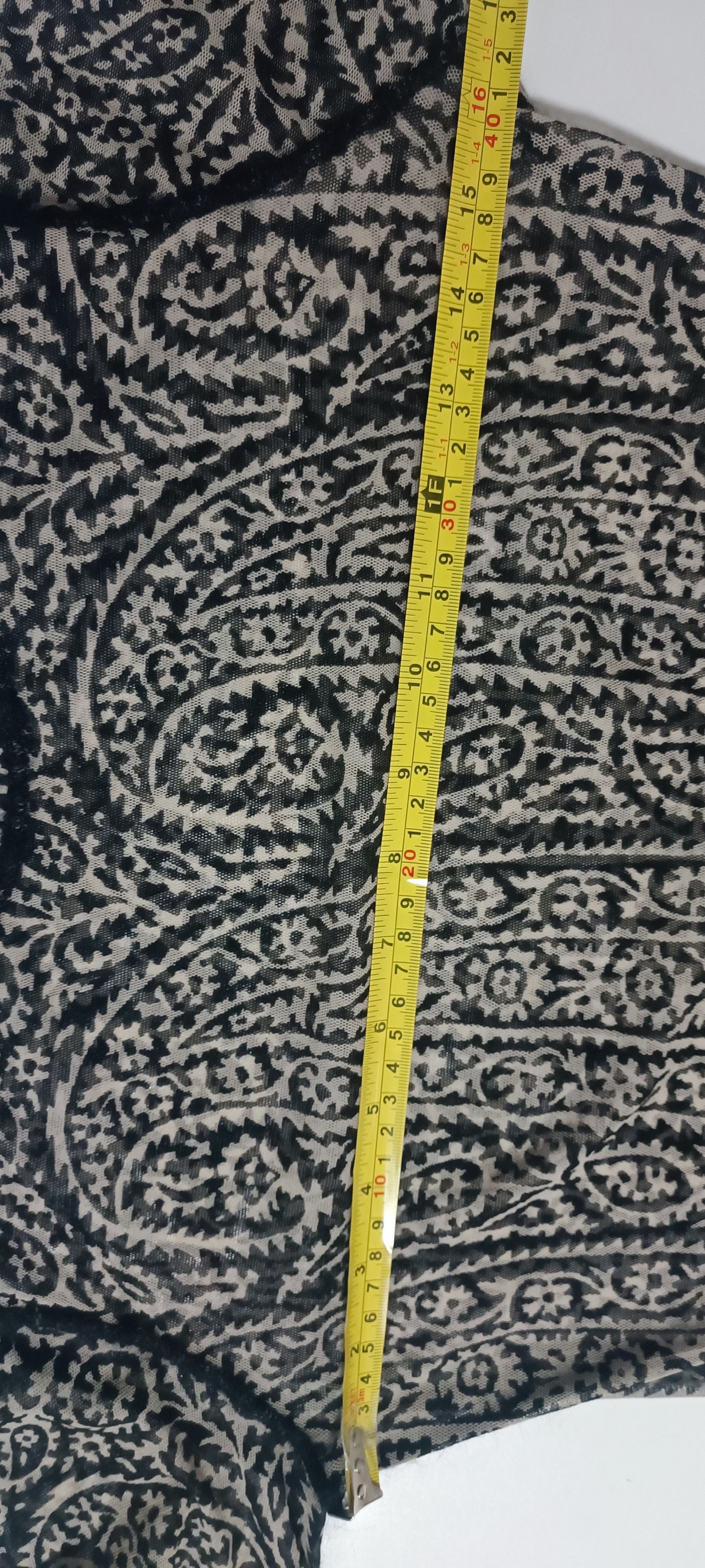 Jean Paul Gaultier 90's - Floral and paisley motifs mesh top Size M / US 6-8 / IT 42-44 - 23 Thumbnail