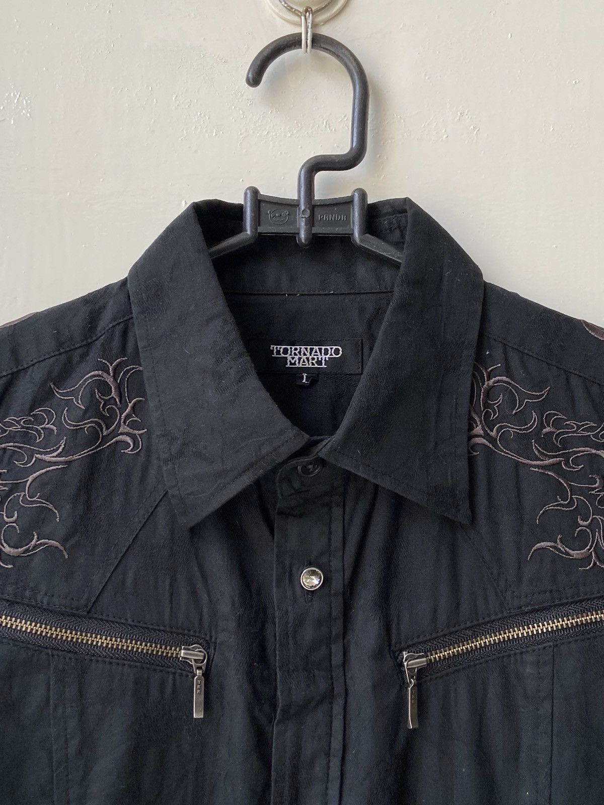 Tornado Mart TORNADO MART Black Shirt Size US S / EU 44-46 / 1 - 14 Thumbnail