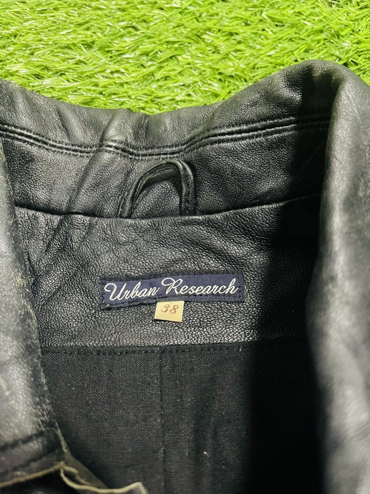 Japanese Brand × URBAN RESEARCH DOORS Urban Research Distressed Leather Jacket (20) Size US S / EU 44-46 / 1 - 7 Thumbnail
