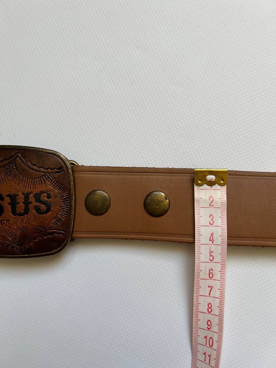 Dsquared2 Vintage Dsquared2 Buckle Jesus is Life Belt Dsquared Size ONE SIZE - 10 Thumbnail