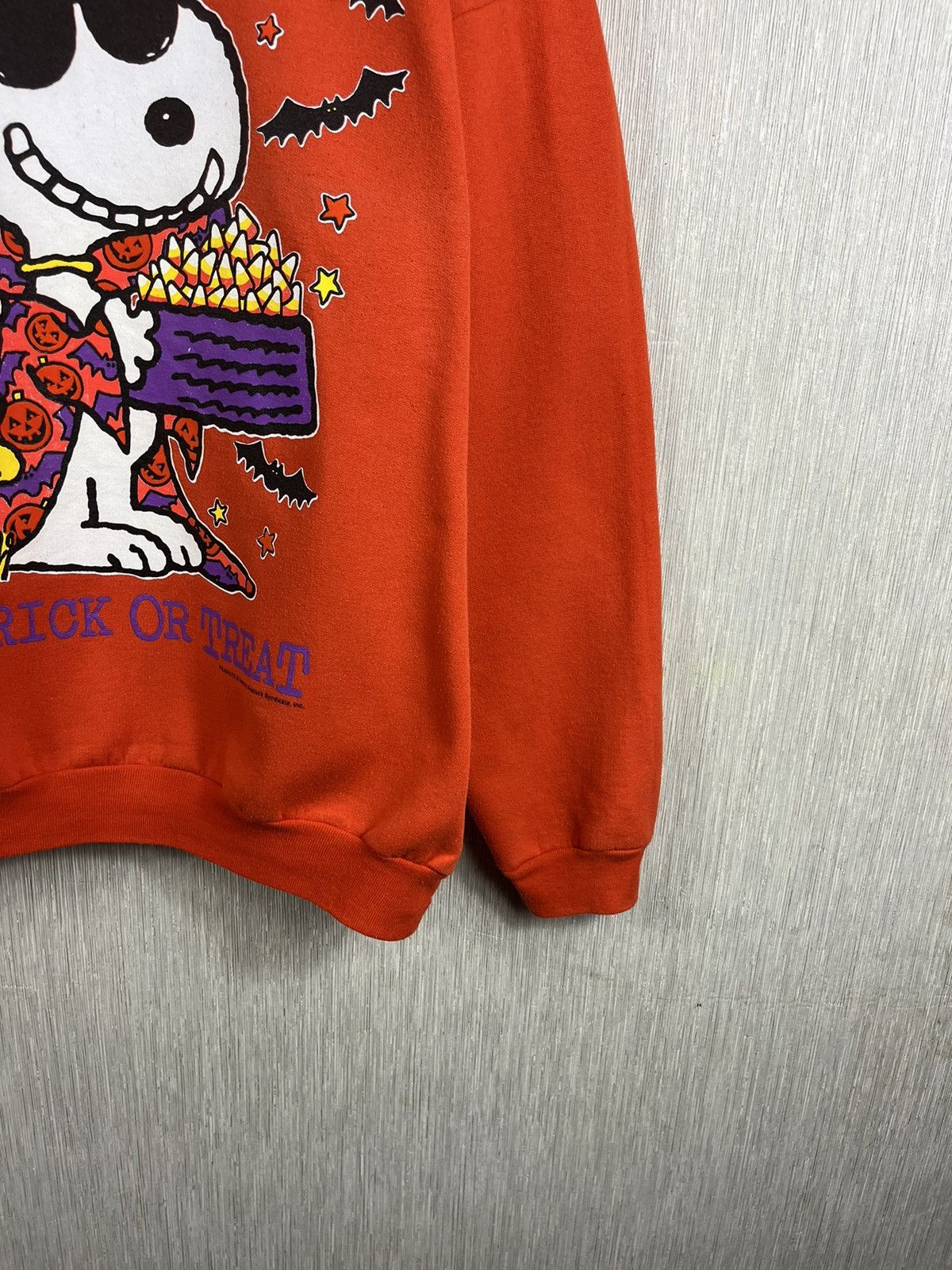 Peanuts × Vintage Vintage 80s Peanuts Joe trick or treat sweatshirt Halloween Size US M / EU 48-50 / 2 - 6 Thumbnail