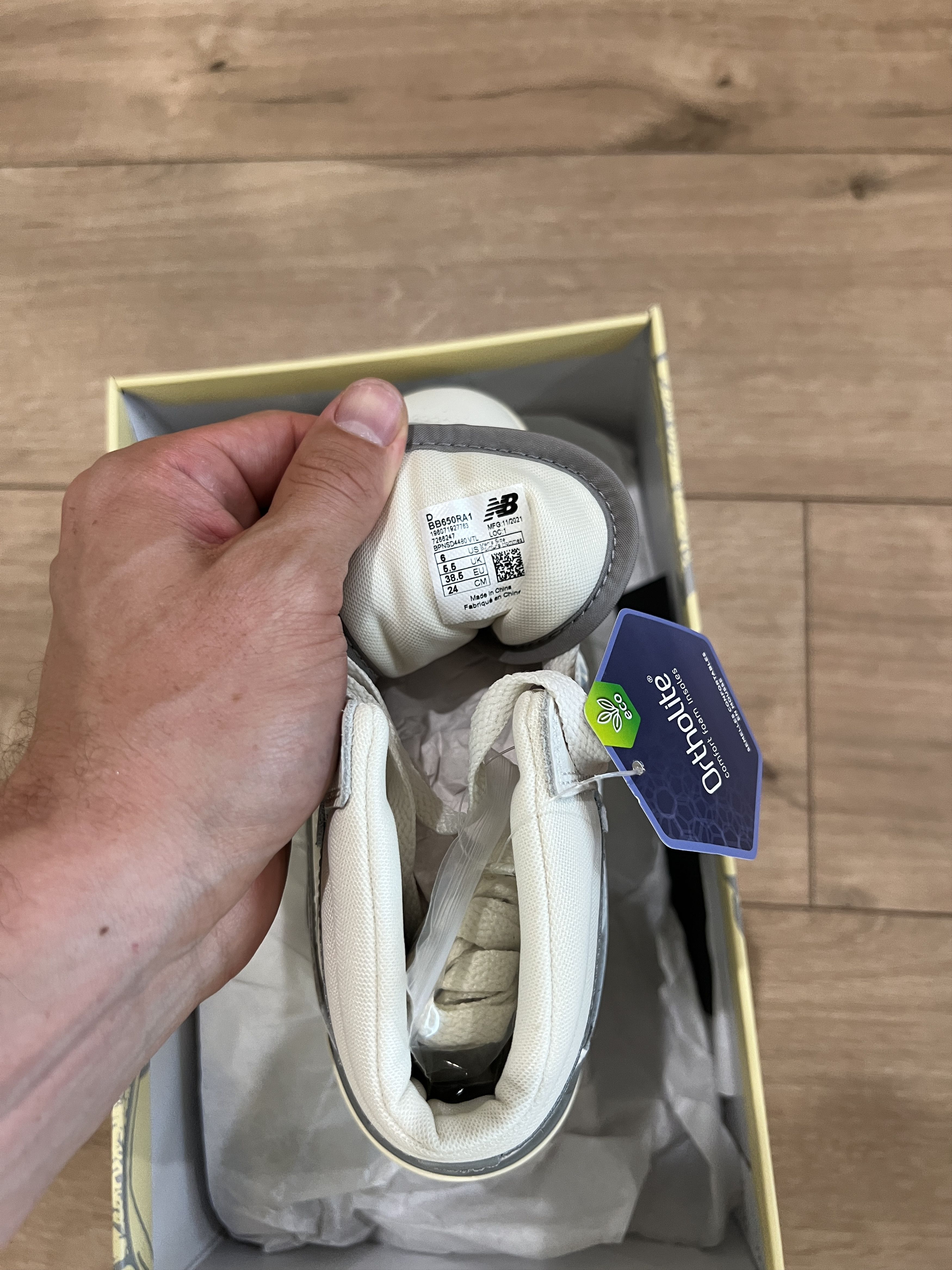 Aime Leon Dore × New Balance NWT New Balance x Aimé Leon Dore 650R White Silver w/ Box Size US 6 / EU 39 - 9 Thumbnail