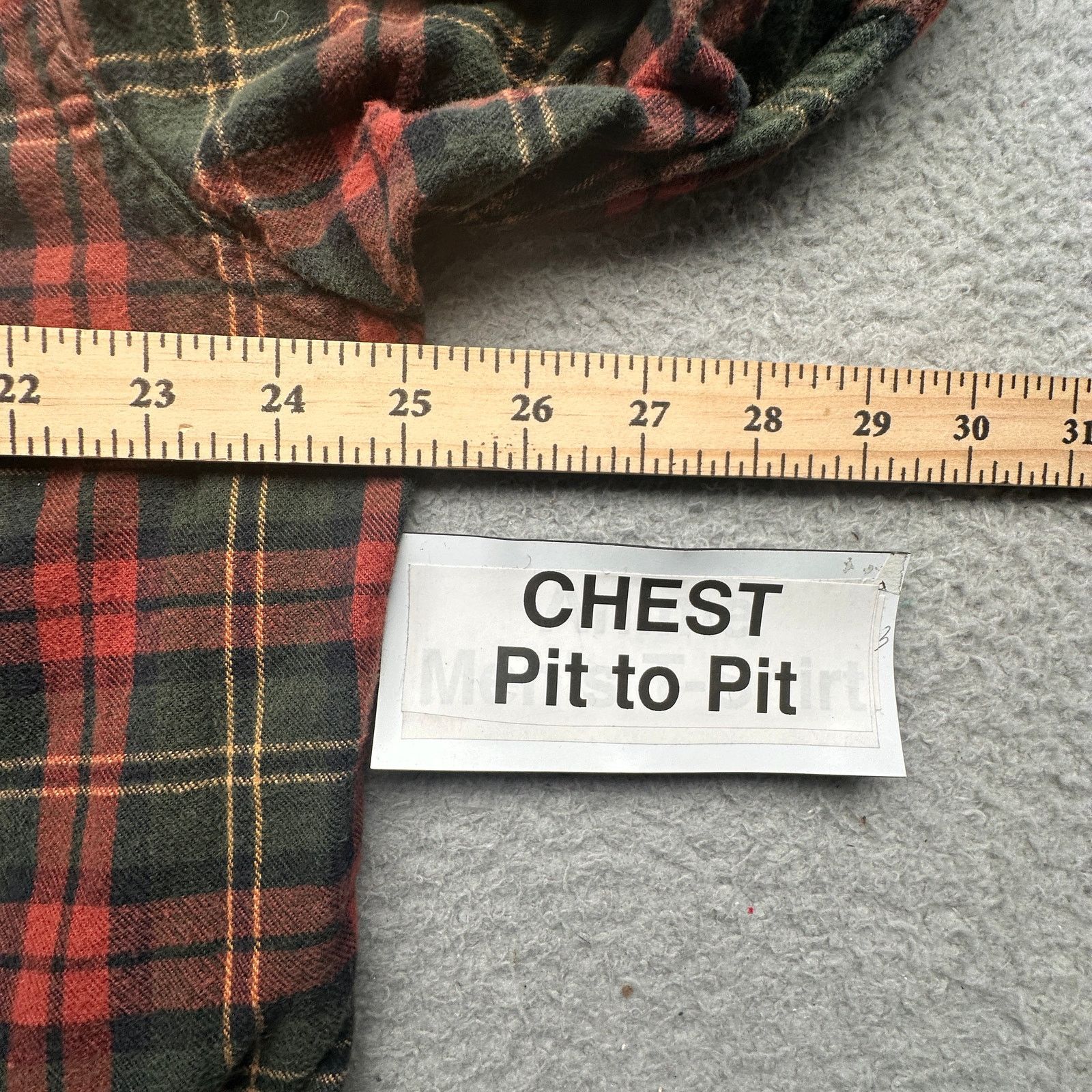 L.L. Bean LL Bean Plaid Flannel Shirt Mens Large Button Up Red Green Size US L / EU 52-54 / 3 - 4 Thumbnail