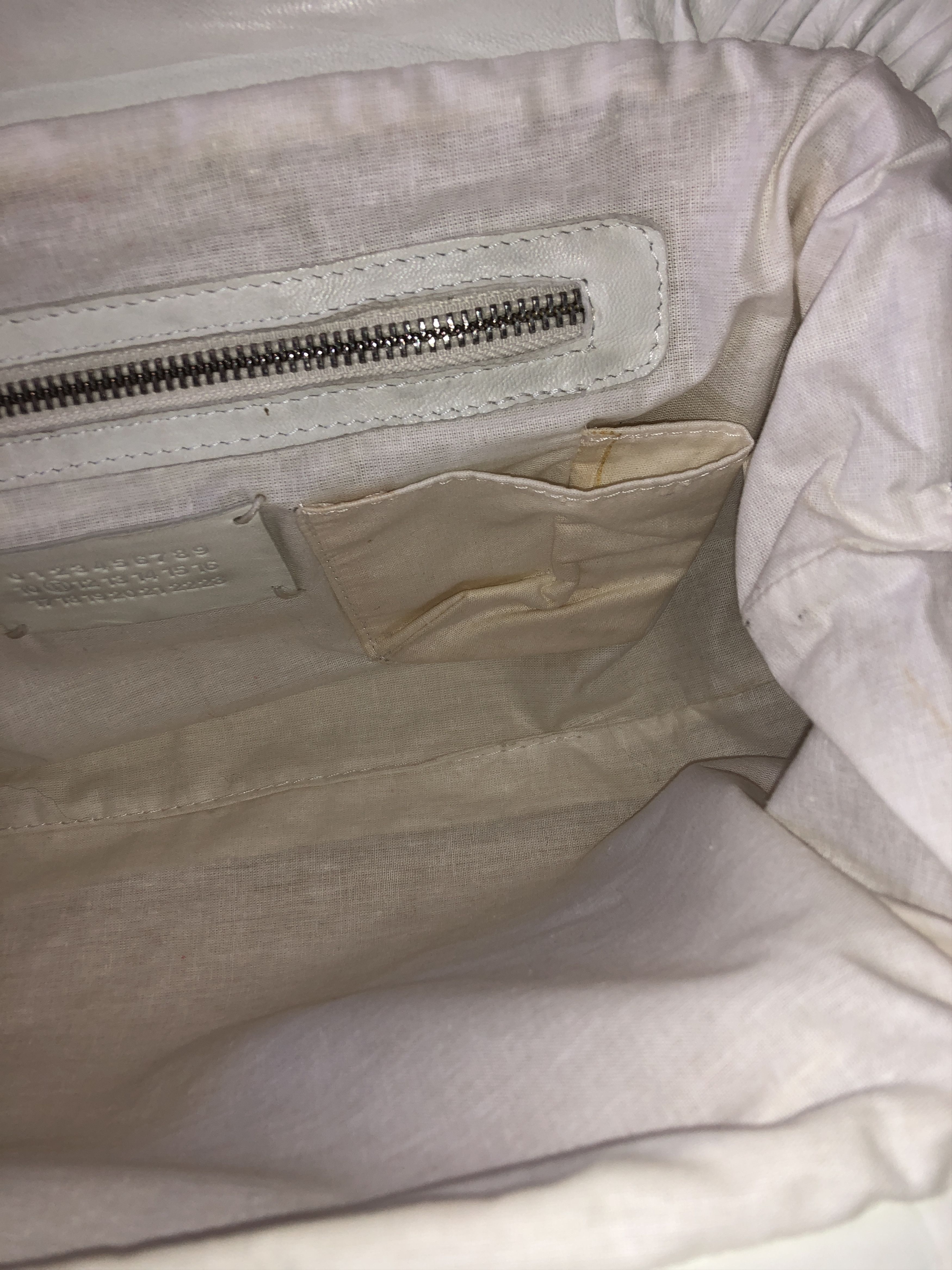 Maison Margiela Leather Maxi Clutch Size ONE SIZE - 14 Thumbnail