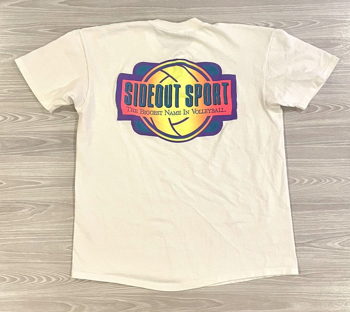 Vintage Vintage 90s Sideout Sport Volleyball T-Shirt Men’s Size XL Size US XL / EU 56 / 4 - 1 Thumbnail