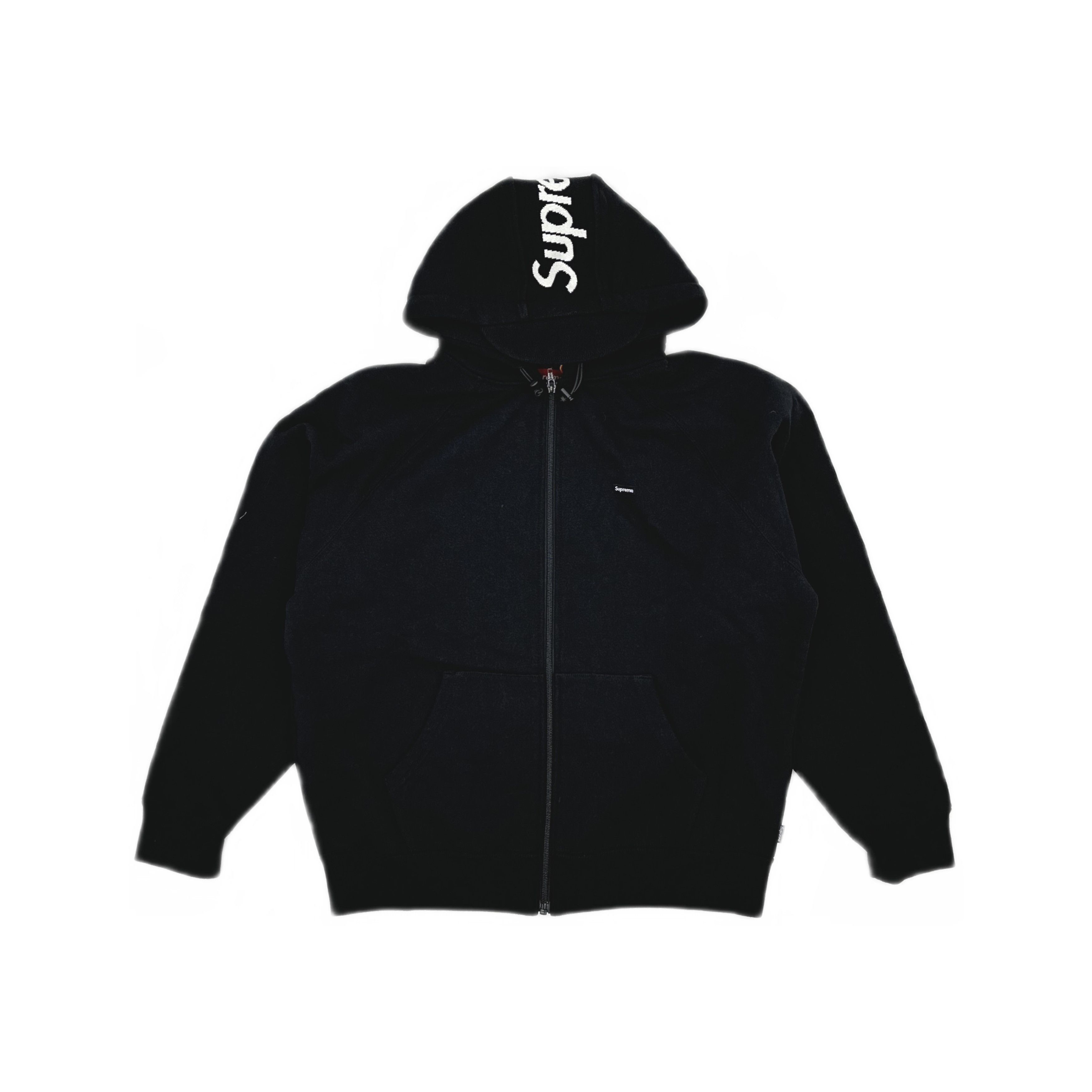 Streetwear × Supreme Supreme Aphex Twin Zip Up Hoodie Black Size