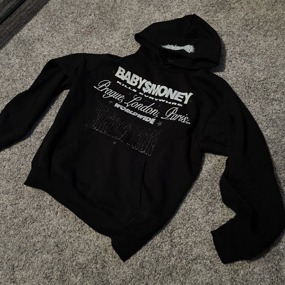 Destroy Lonely DESTROY LONELY BABY MONEY TOUR HOODIE Size US XL / EU 56 / 4 - 1 Thumbnail