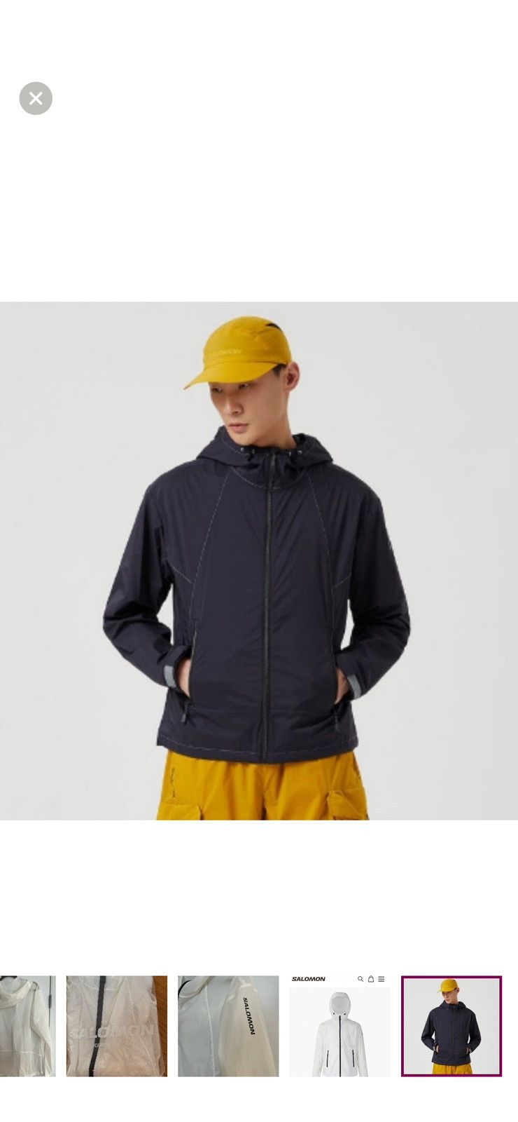 Salomon Salomon windbreaker literidge light-ridge large Size US L / EU 52-54 / 3 - 9 Thumbnail