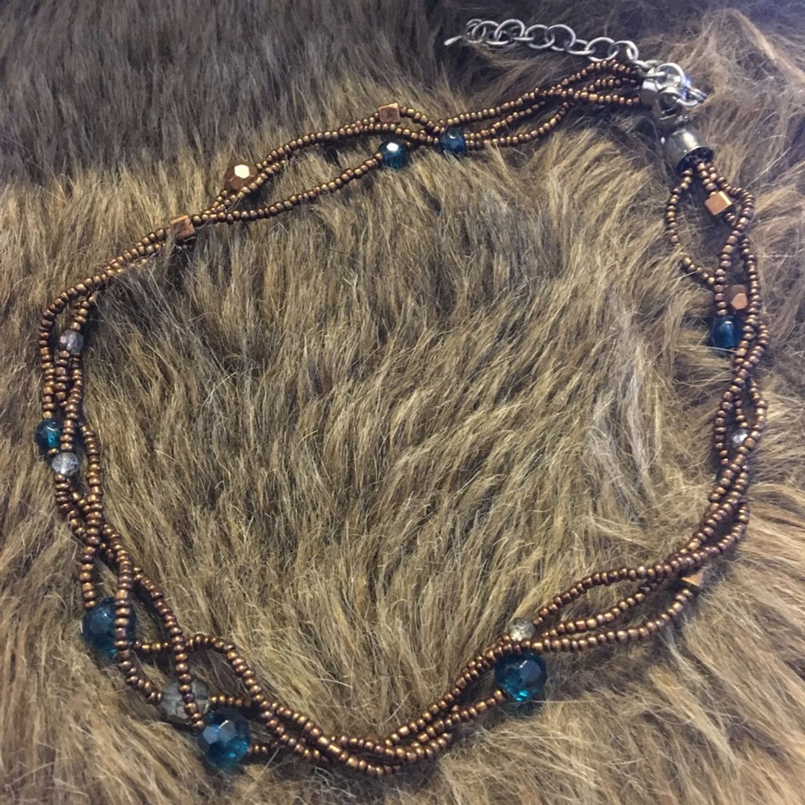 Vintage Vintage triple strand twisted seed bead necklace Size ONE SIZE - 7 Thumbnail