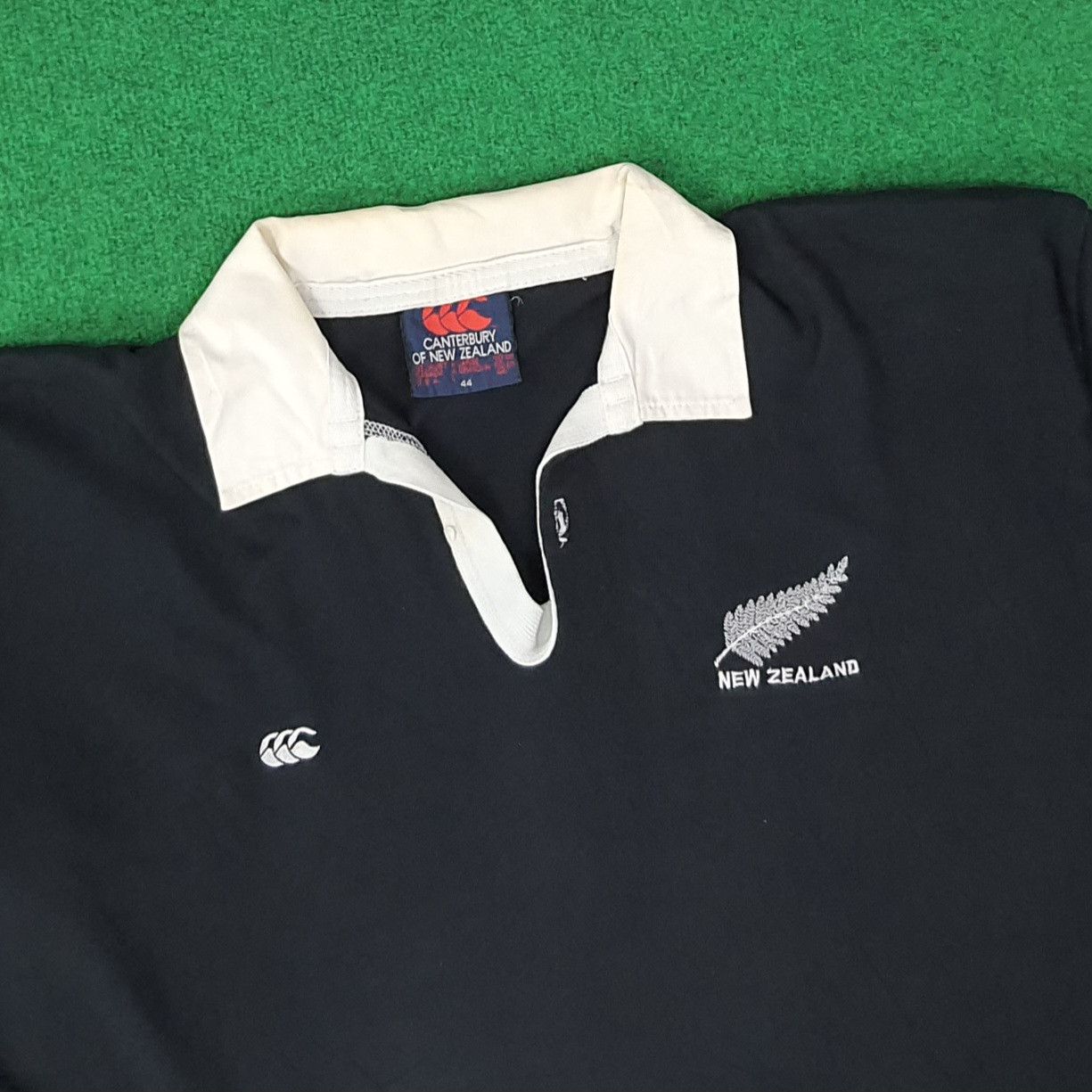 Canterbury of New Zealand Vintage Canterbury All Black Rugby Sport Shirt C259N8 Size US XL / EU 56 / 4 - 2 Thumbnail