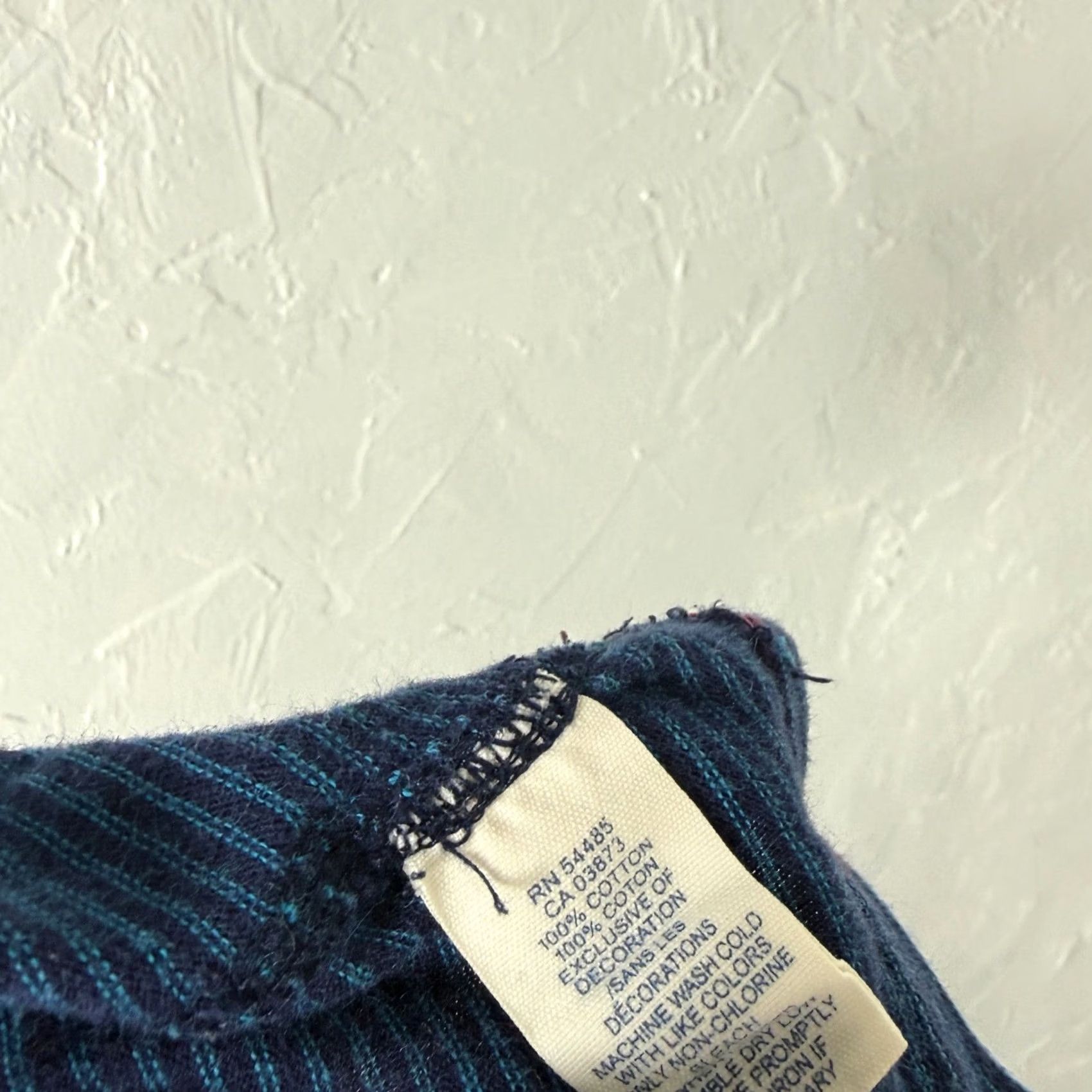 American Eagle Outfitters VINTAGE American Eagle Outfitters Shirt M Women’s Cotton Long sleeve Scoop neck 1990s Blue Boho Mens Womens Size M / US 6-8 / IT 42-44 - 6 Thumbnail