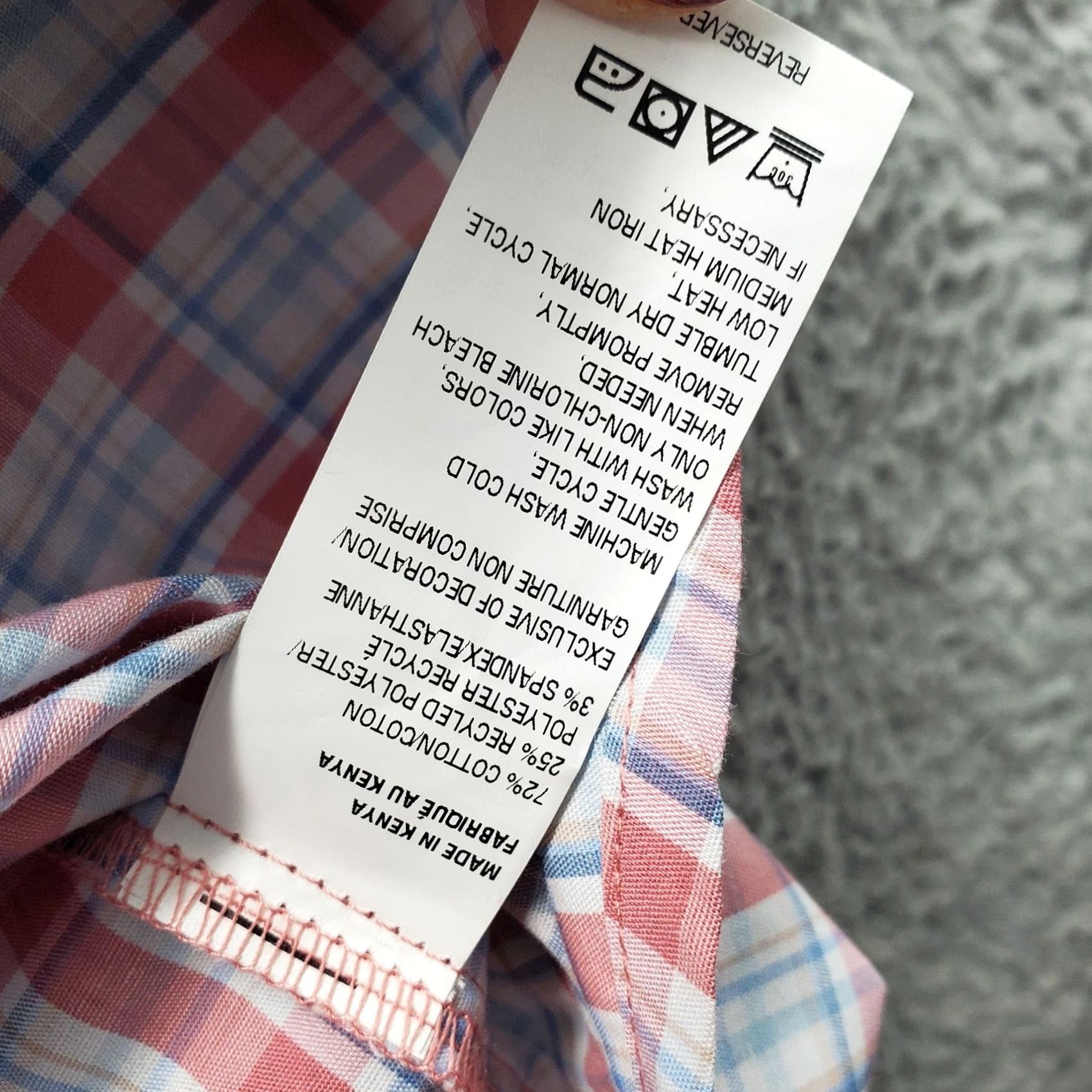 Izod IZOD Button-Down Shirt Mens 4XB Multi Plaid Woven Stretch Comfort Long Sleeve Mens Size: 4XB: Mens Size 4XB: Multicolor Plaid Shirt Size US XXL / EU 58 / 5 - 6 Thumbnail