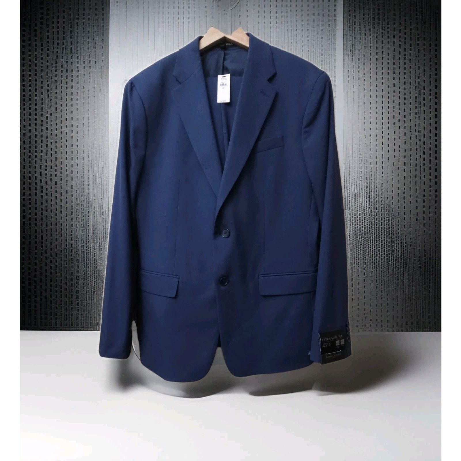 Banana Republic Banana Republic Two-Piece Extra Slim 42R Jacket/pants 33x30 Size 42R - 6 Thumbnail