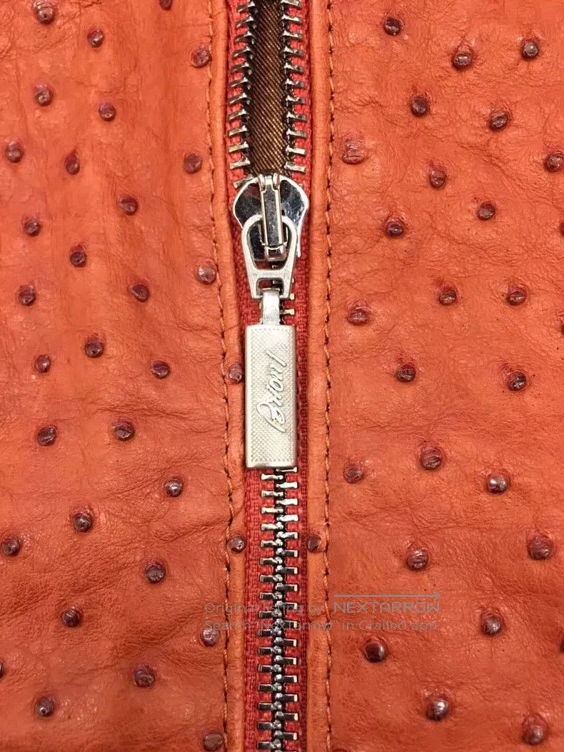 Brioni Brioni Ostrich leather jacket and sweatshirt Size US M / EU 48-50 / 2 - 3 Thumbnail