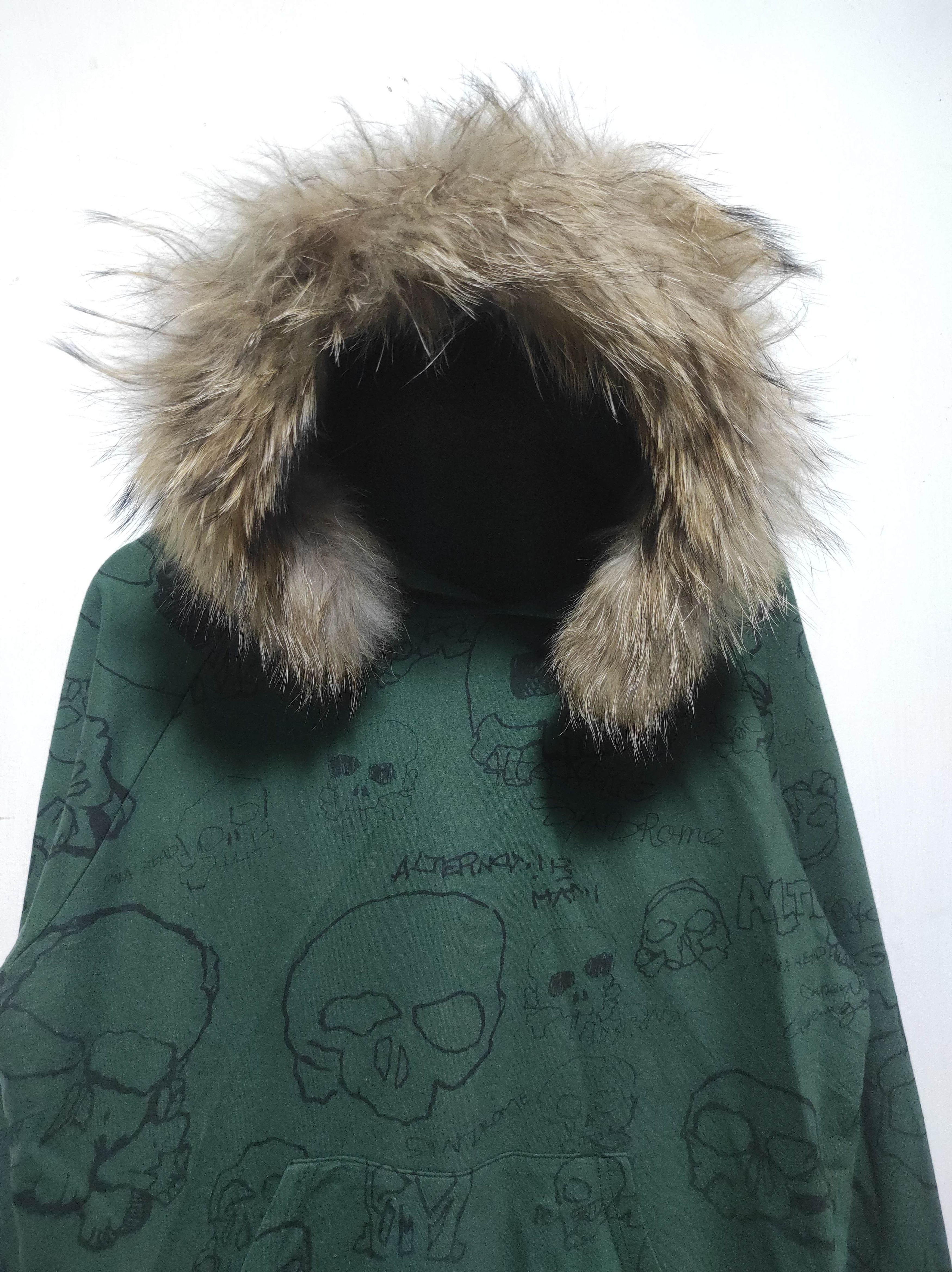 If Six Was Nine Skull Fur Hoodie ifsixwasnine lgb style Size US M / EU 48-50 / 2 - 3 Thumbnail