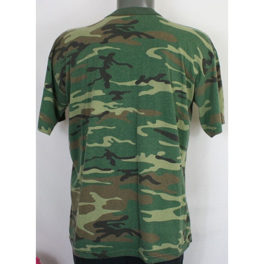 Rothco × Vintage Vintage Confederate Mudneck Camo XL Shirt Single Stitch Size US XL / EU 56 / 4 - 7 Thumbnail