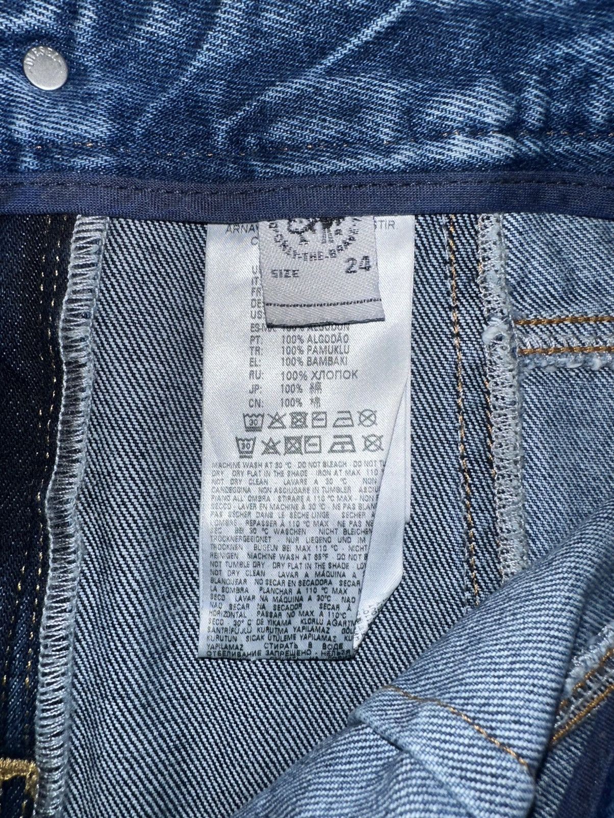 Diesel DIESEL DENIM MIDI SKIRT Size 24" / US 00 / IT 34 - 4 Thumbnail