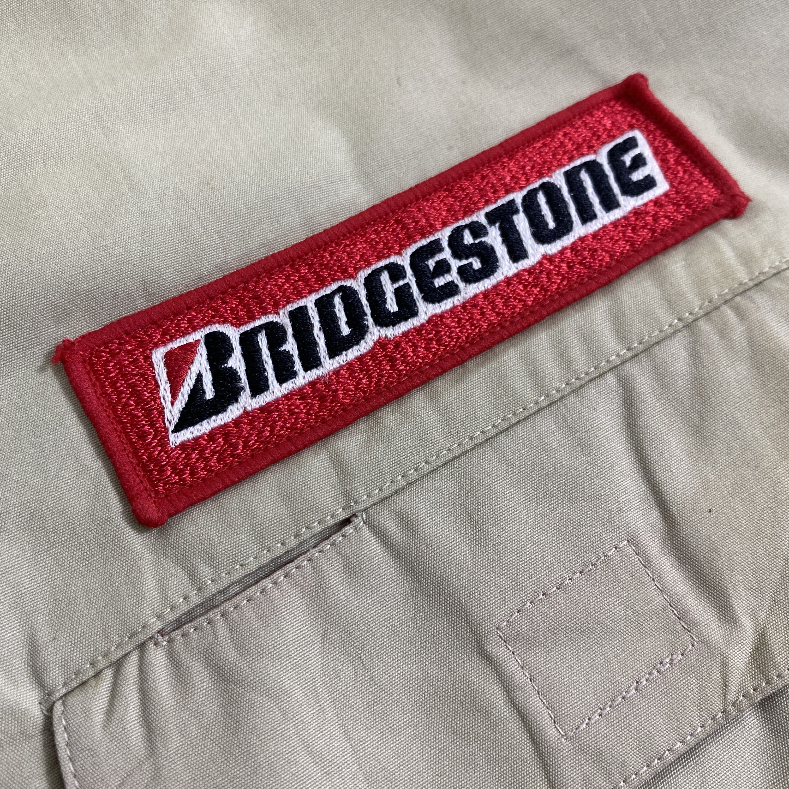 Vintage Vintage Bridgestone Big Logo Jacket Racing -J082 Size US L / EU 52-54 / 3 - 9 Thumbnail