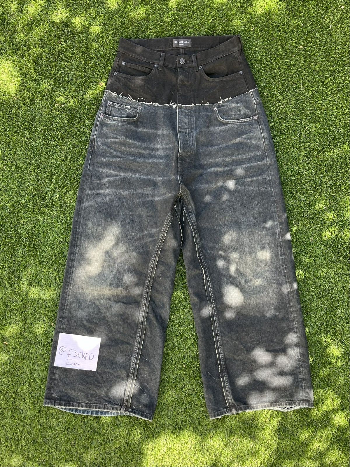 Balenciaga Balenciaga Hybrid Denim Size US 32 / EU 48 - 1 Thumbnail