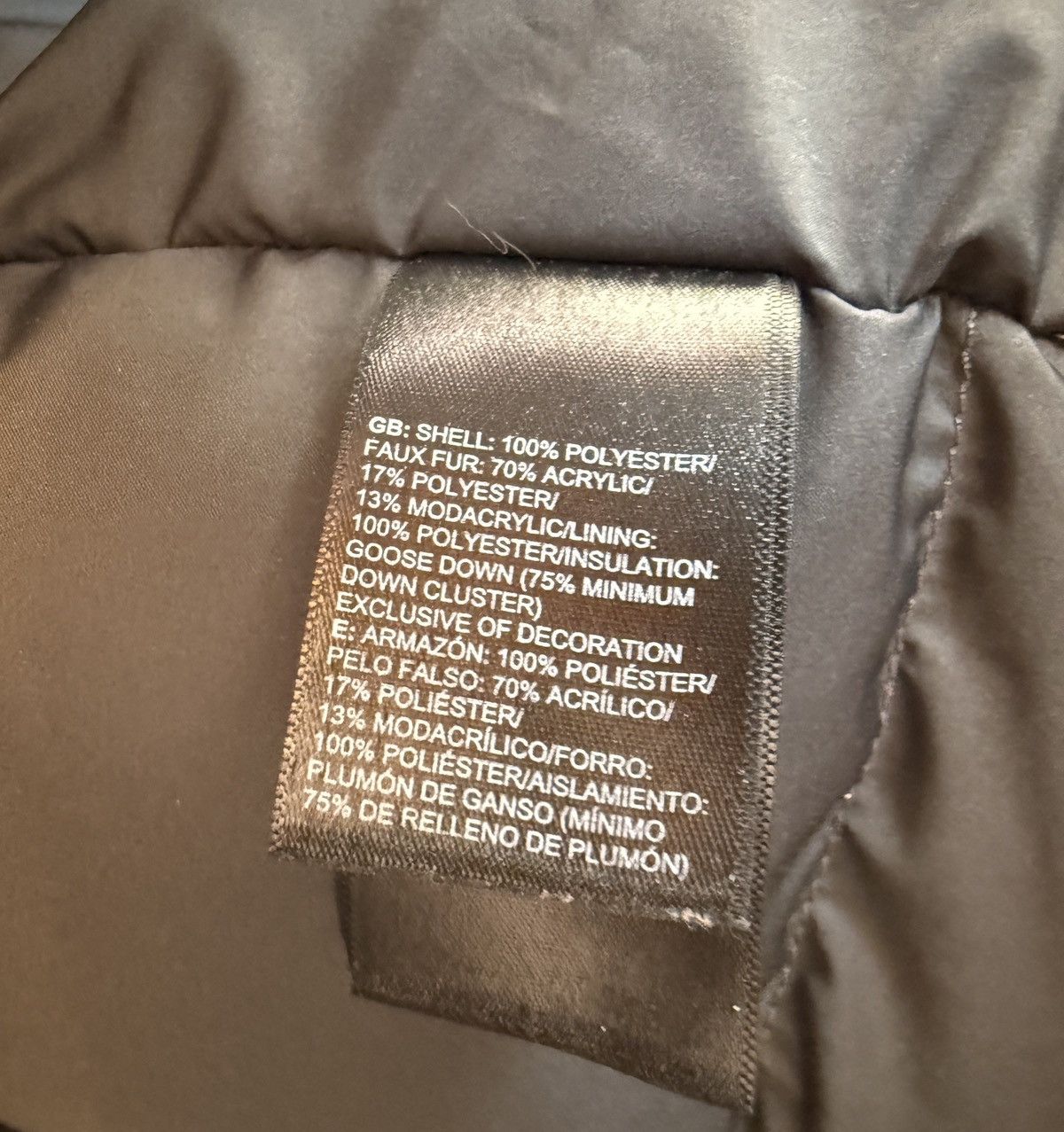 The North Face The North Face Women Gray Hooded Artic Parka II 550 Dryvent Size XXL / US 16-18 / IT 52-54 - 4 Thumbnail