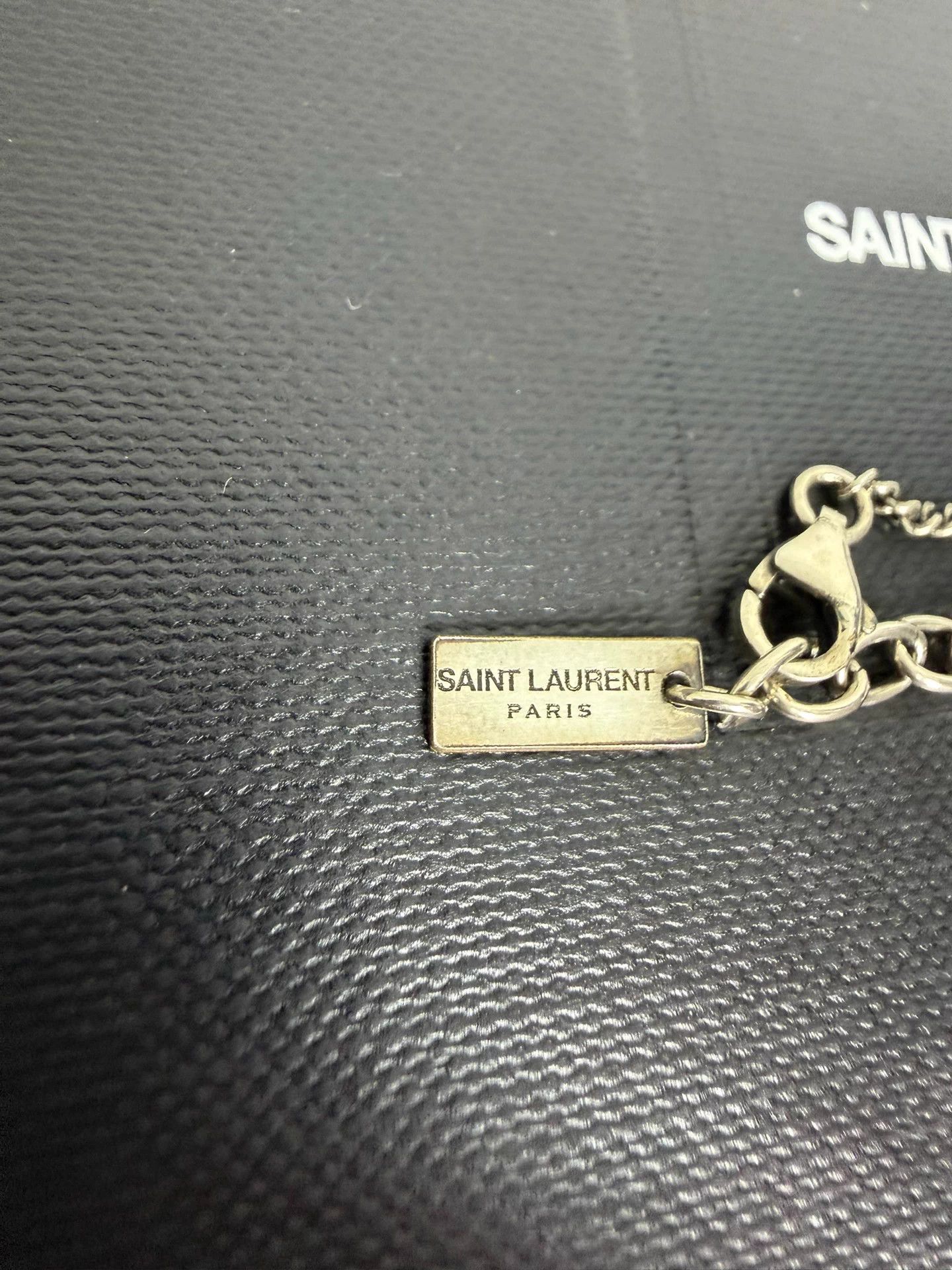 Saint Laurent Paris SLP 16ss 8-petal sunflower twisted chain necklace Size ONE SIZE - 5 Thumbnail