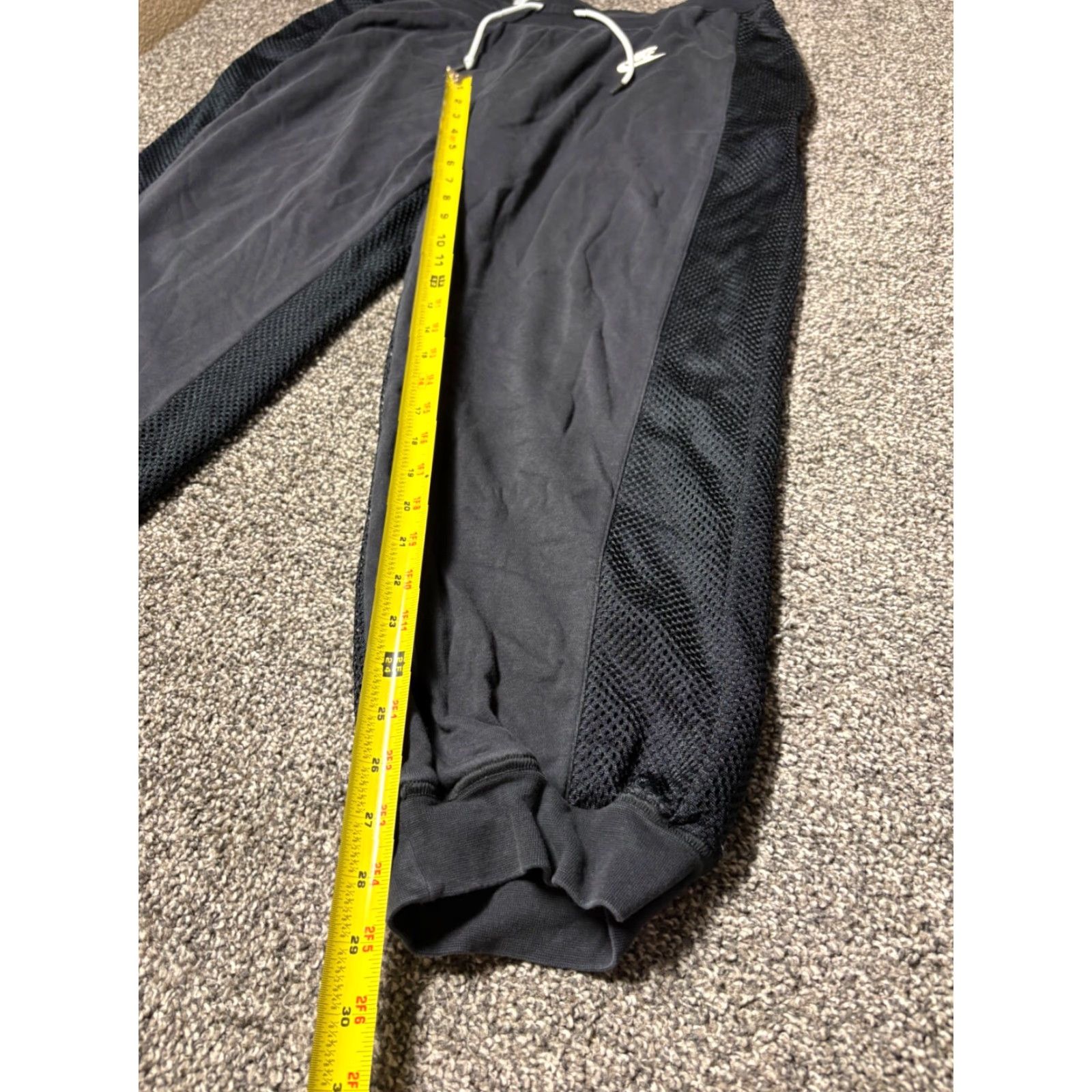 Nike Nike Tennis Joggers Pants Womens XL Black Serena Williams Design Crew Fleece DD3862 Size 40" / US 18 - 7 Thumbnail