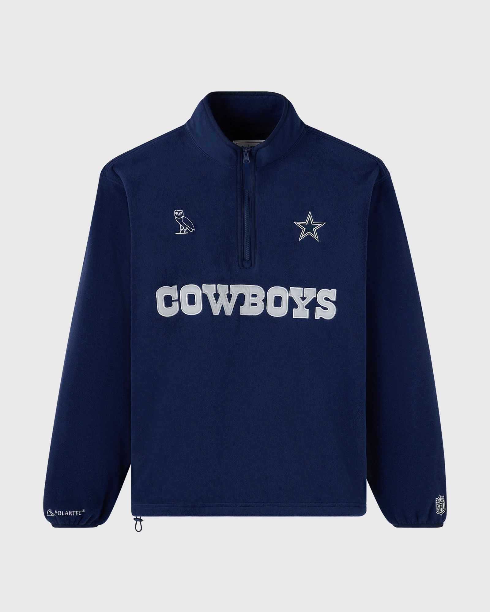 Drake OVO x NFL x Polartec COWBOYS MOCK NECK QUARTER-ZIP FLEECE Size US S / EU 44-46 / 1 - 1 Thumbnail