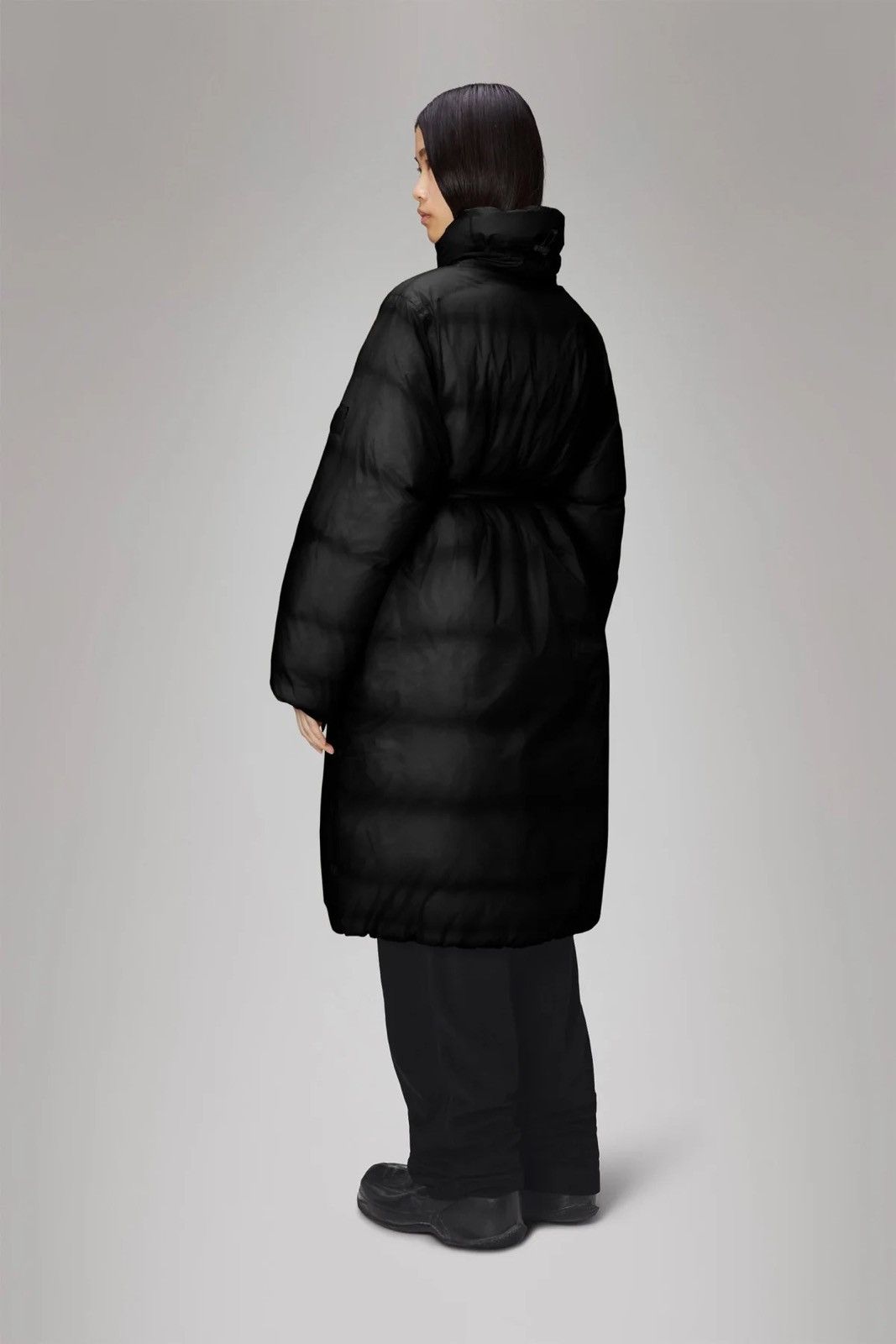 Rains RAINS Kevo Longer Puffer Jacket - Black / XS Size XS / US 0-2 / IT 36-38 - 12 Thumbnail