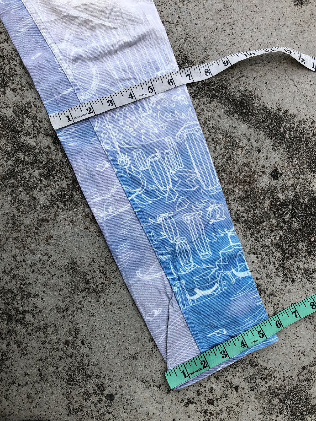 Issey Miyake × Tsumori Chisato FULL PRINT SKINNY STRECTHABLE JEANS BY TSUMORI CHISATO Size US 28 / EU 44 - 8 Thumbnail