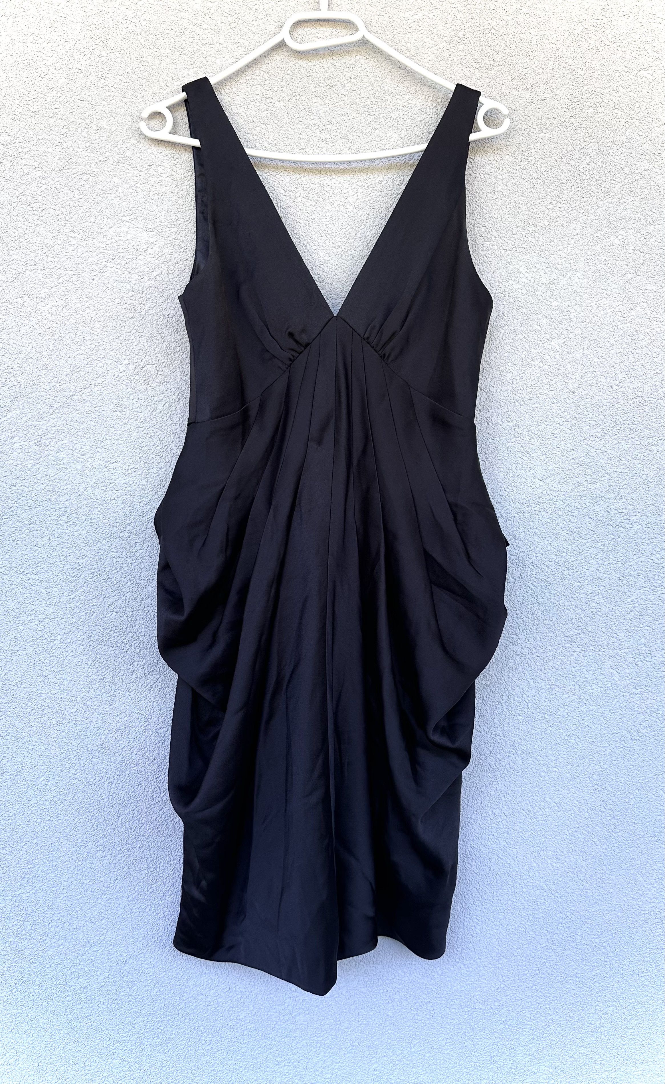 Bcbgmaxazria BCBG Maxazria women midi black dress Size S / US 4 / IT 40 - 7 Thumbnail