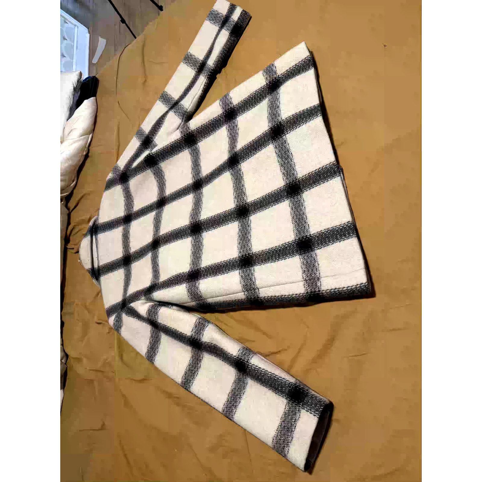 A.P.C. A.P.C. Black & White Men's Houndstooth Wool Coat Medium Size US M / EU 48-50 / 2 - 8 Thumbnail
