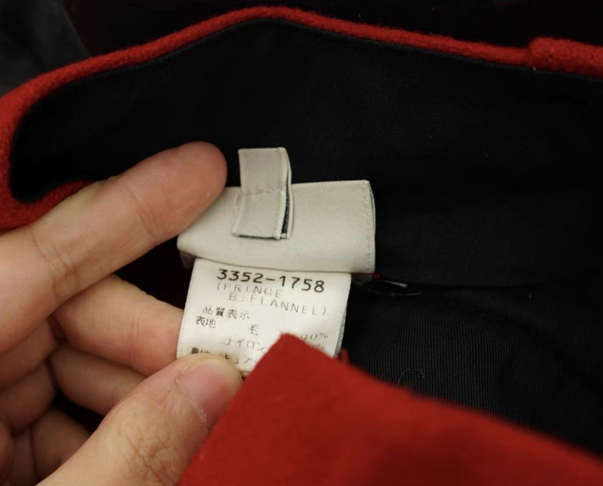 Dries Van Noten Dries Van Noten Fall/Winter Wool Burgundy Straight-Leg Pants Size US 30 / EU 46 - 7 Thumbnail
