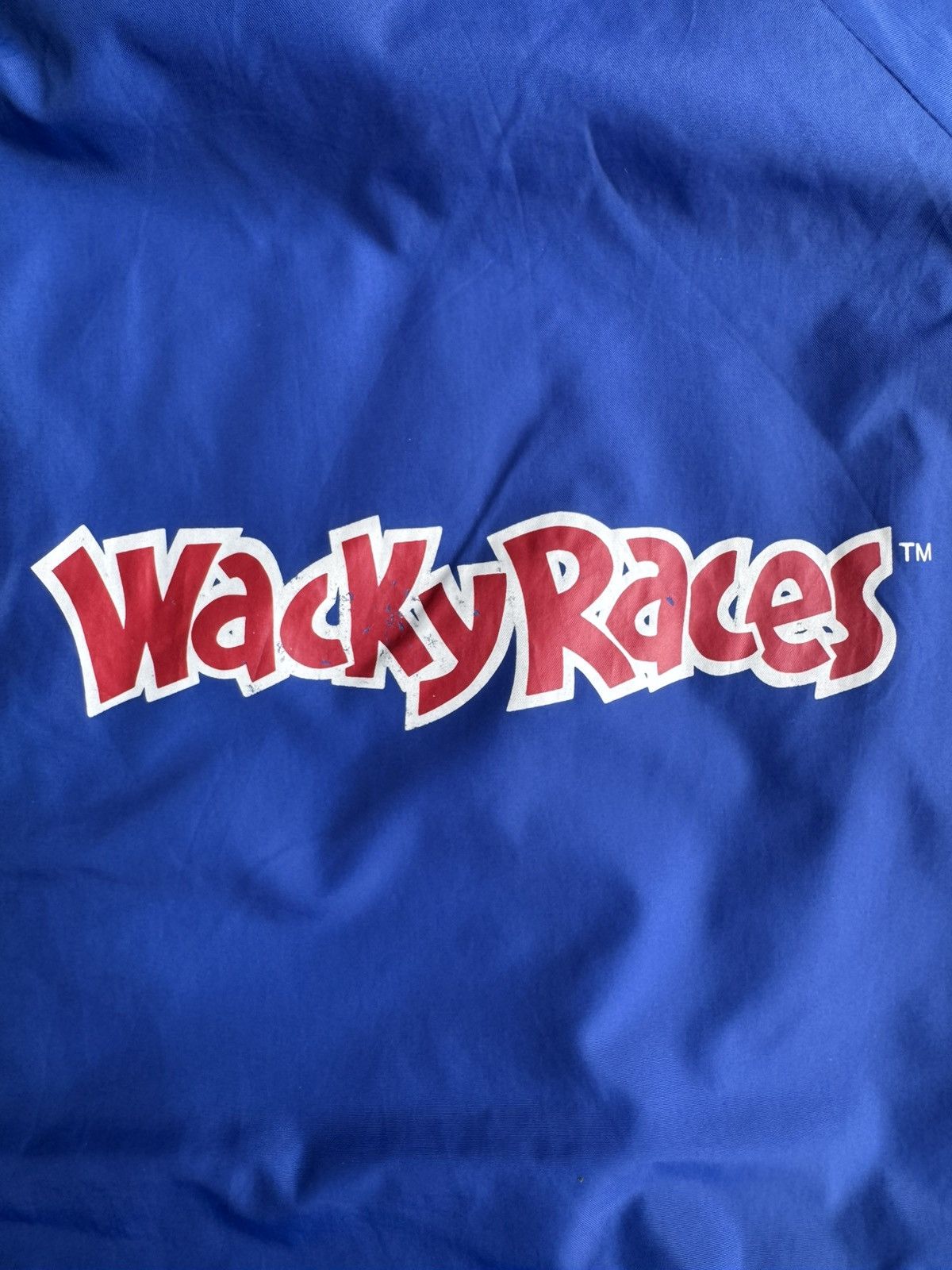 Warner Bros VERY RARE VINTAGE JACKET VARSITY WACKY RACES MUTTLEY MOBIL 1 Size US XL / EU 56 / 4 - 4 Thumbnail
