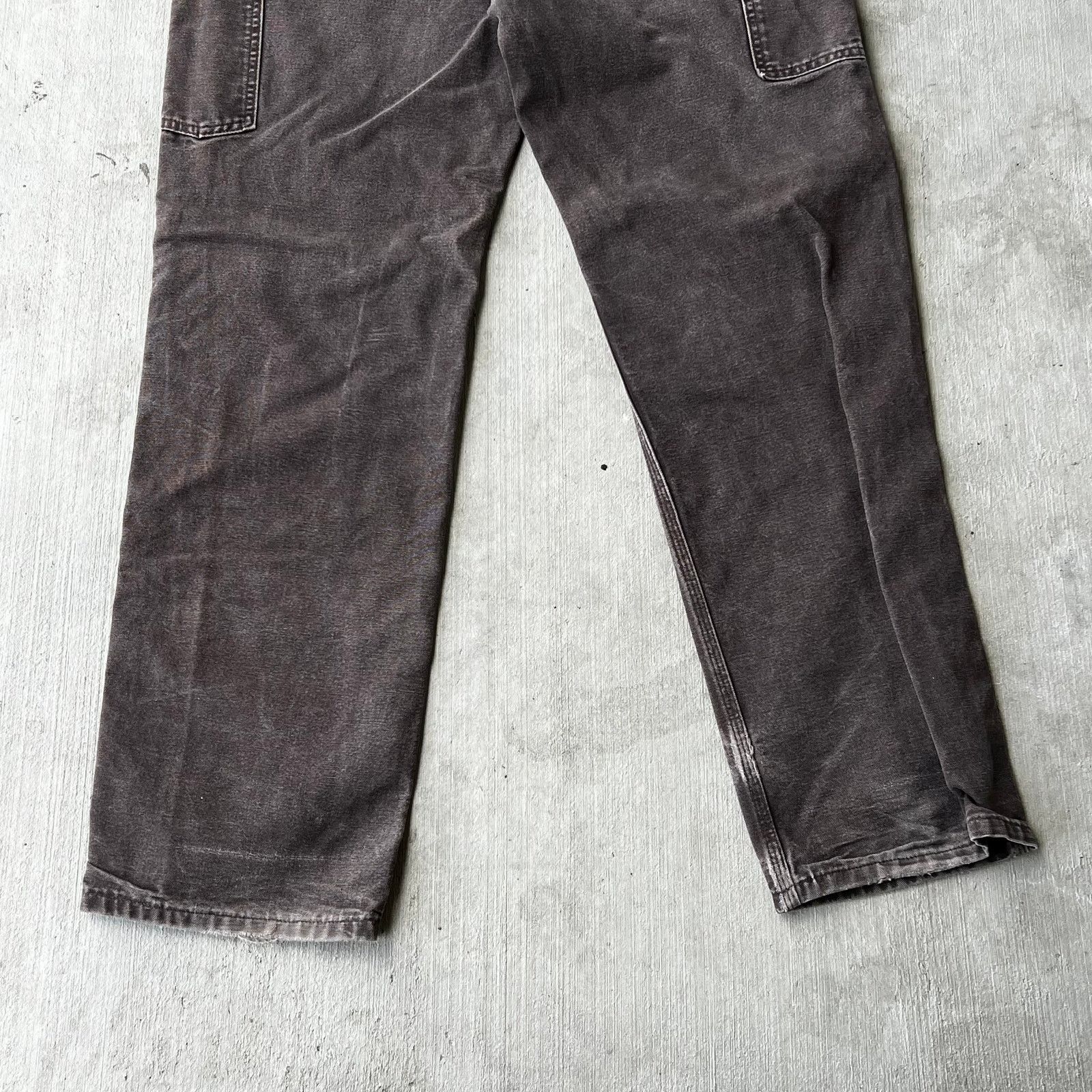 Carhartt × Vintage Carhartt faded brown double knee work wear carpenter pants Size US 32 / EU 48 - 7 Thumbnail