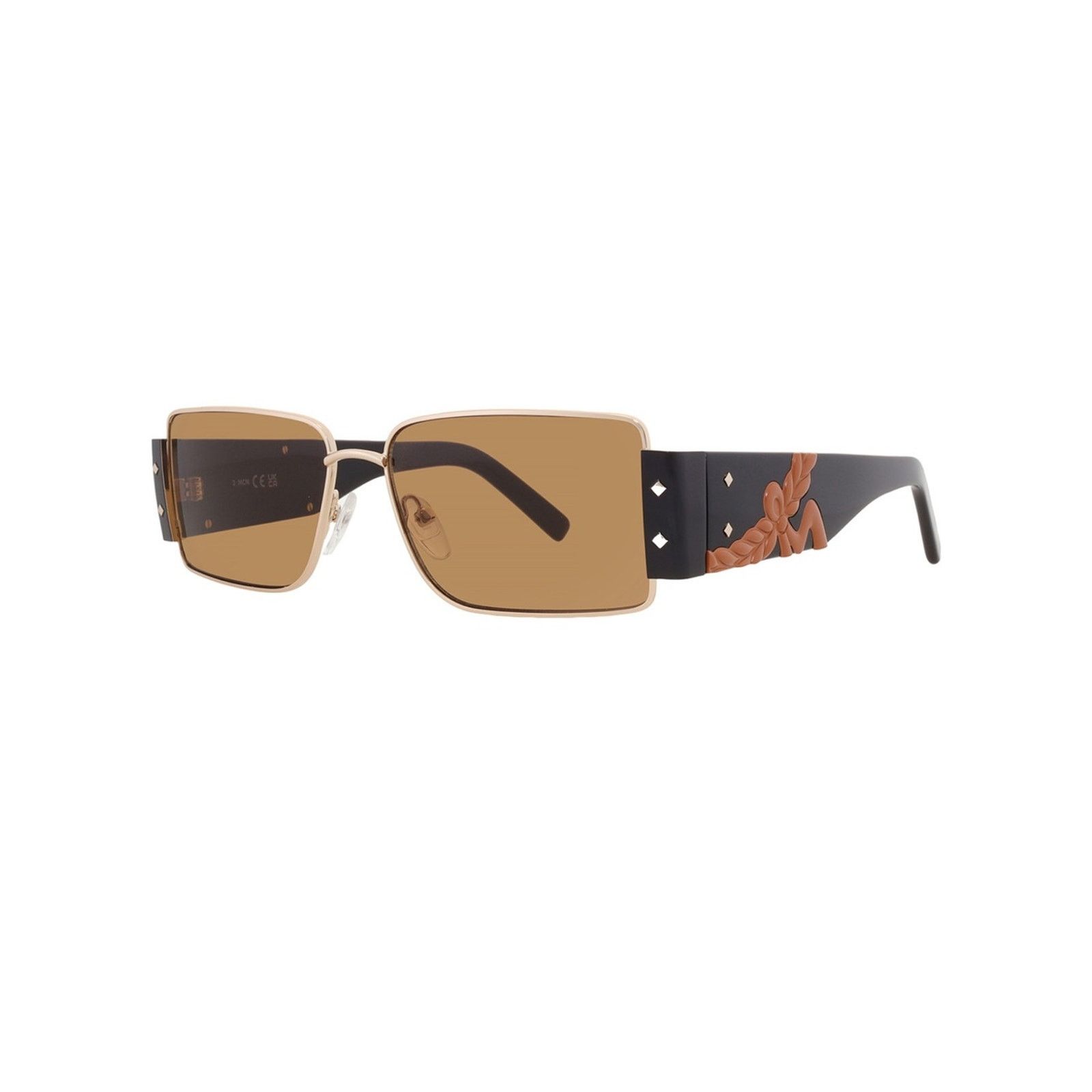 MCM New MCM MW0012 32J Gold and Black Frame Sunglasses Authentic Size ONE SIZE - 5 Thumbnail