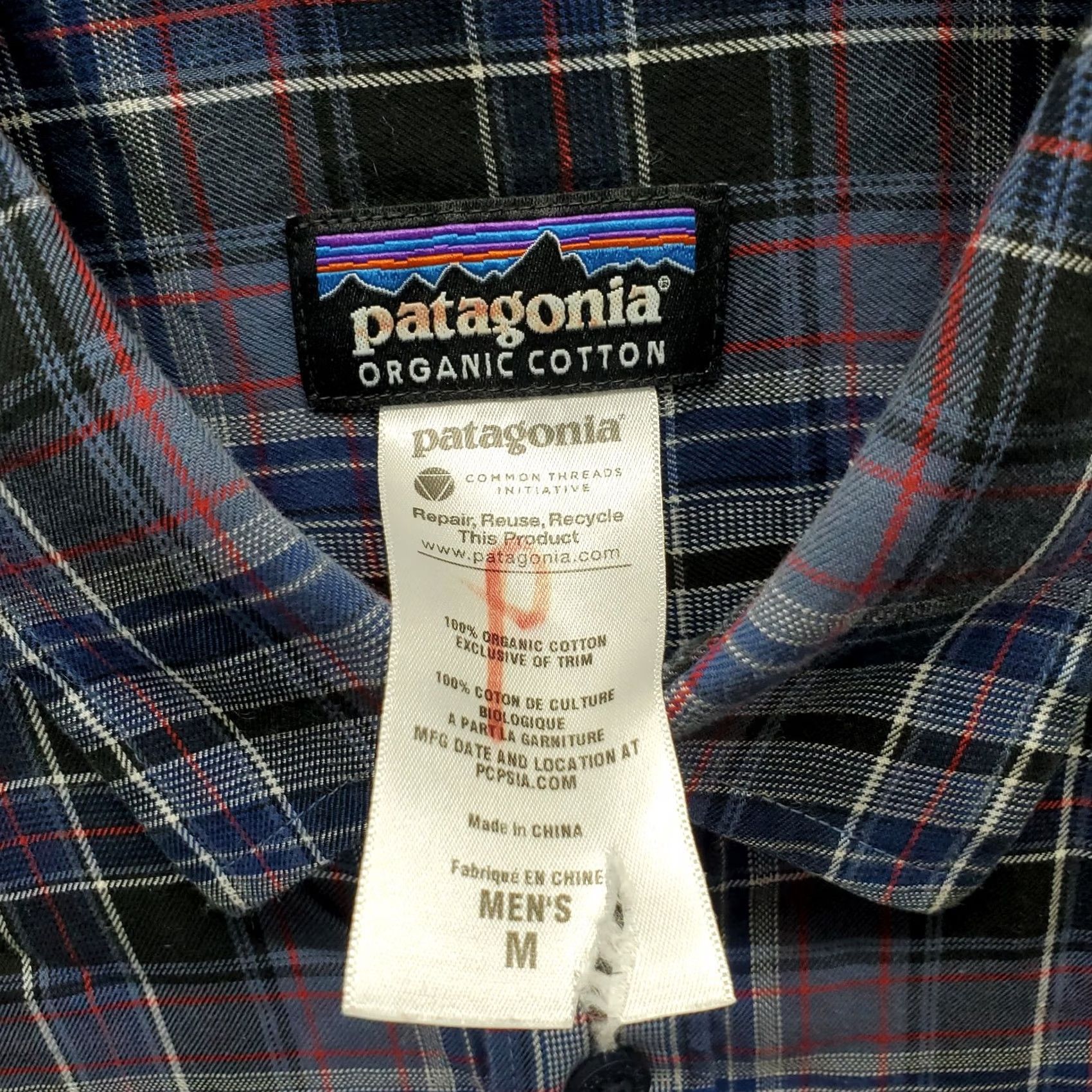 Patagonia Patagonia Casual Shirt Mens M Multi Plaid Organic Cotton Long Sleeve Button-Up Size US M / EU 48-50 / 2 - 5 Thumbnail