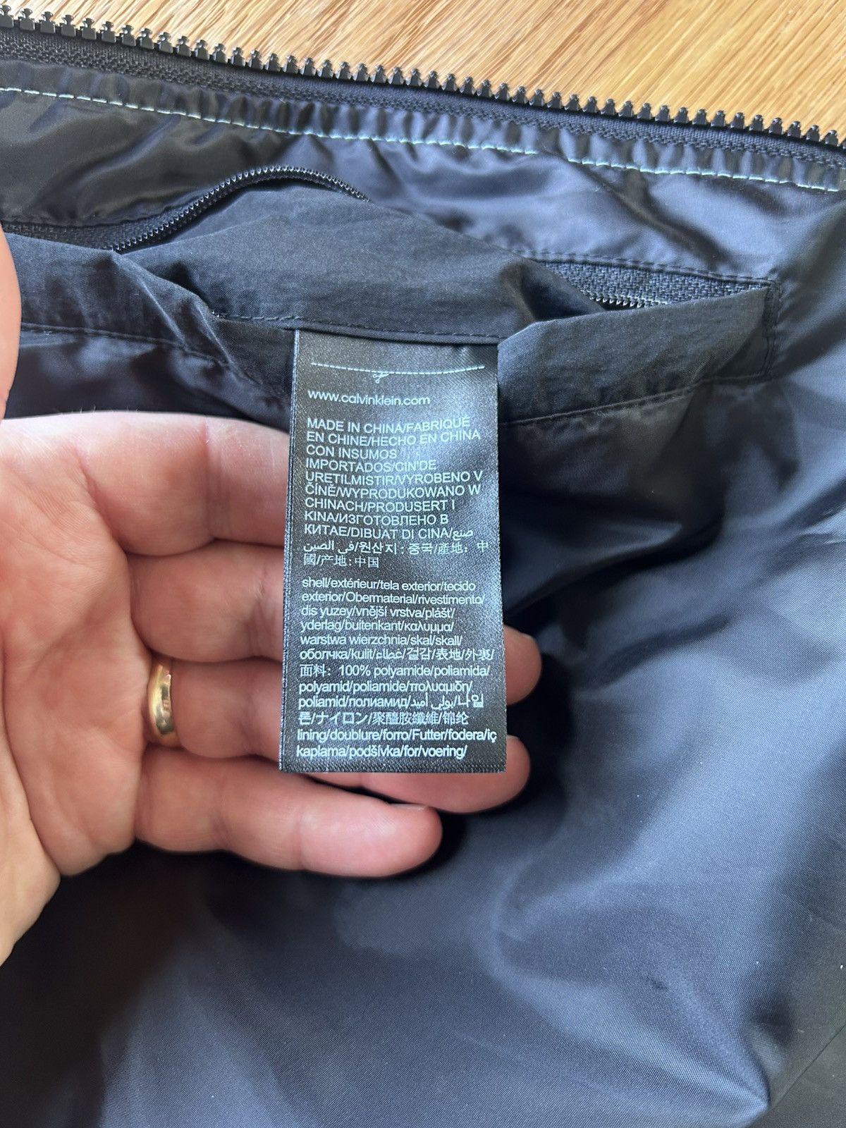 Calvin Klein Calvin Klein Jeans Lightweight Windbreaker Size US L / EU 52-54 / 3 - 7 Thumbnail