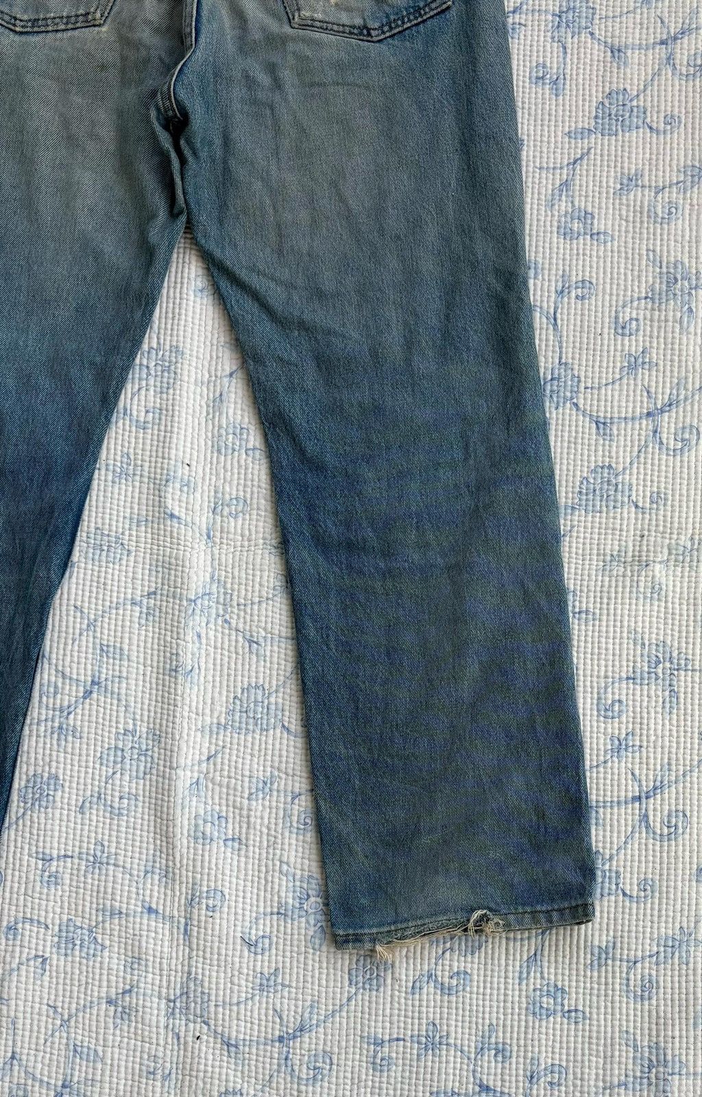 Levi's × Levi's Vintage Clothing Vintage Levi's 501 Distressed Denim Pant Made in USA Size US 34 / EU 50 - 13 Thumbnail