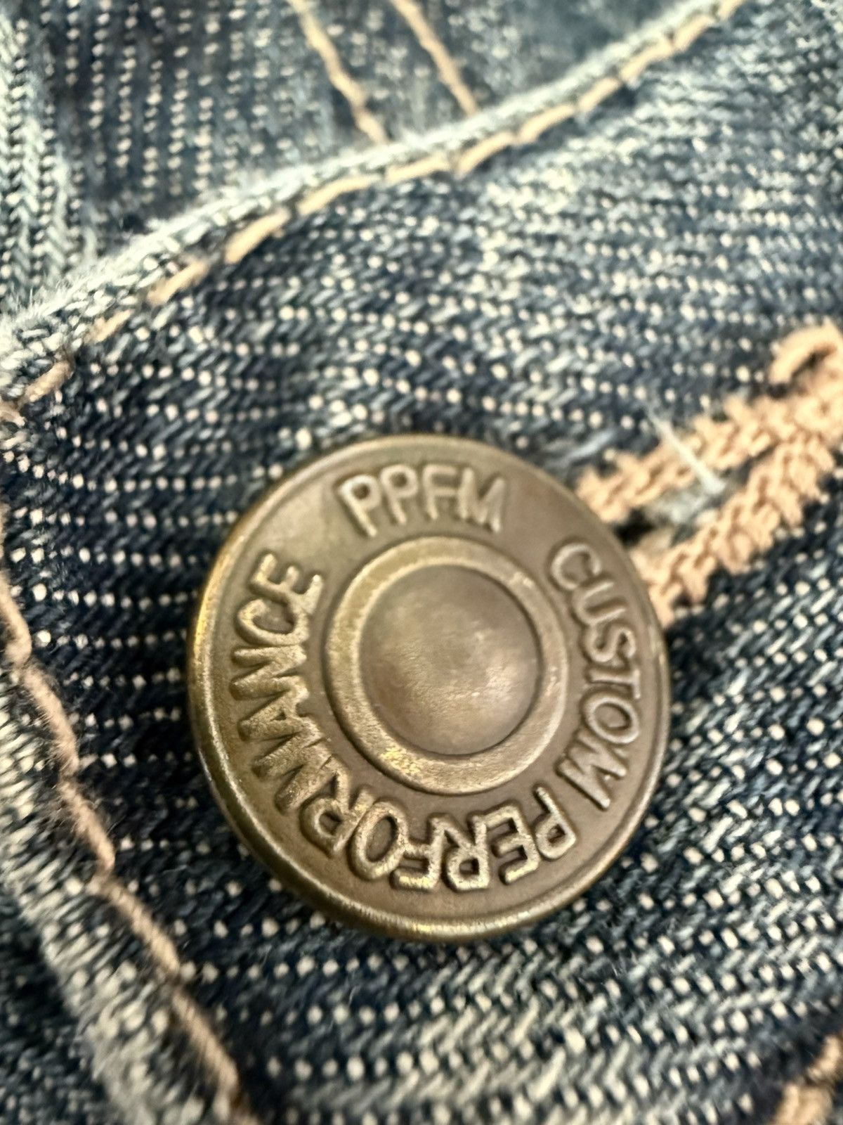 PPFM PPFM DOUBLE WAIST DENIM JEANS Size US 30 / EU 46 - 5 Thumbnail