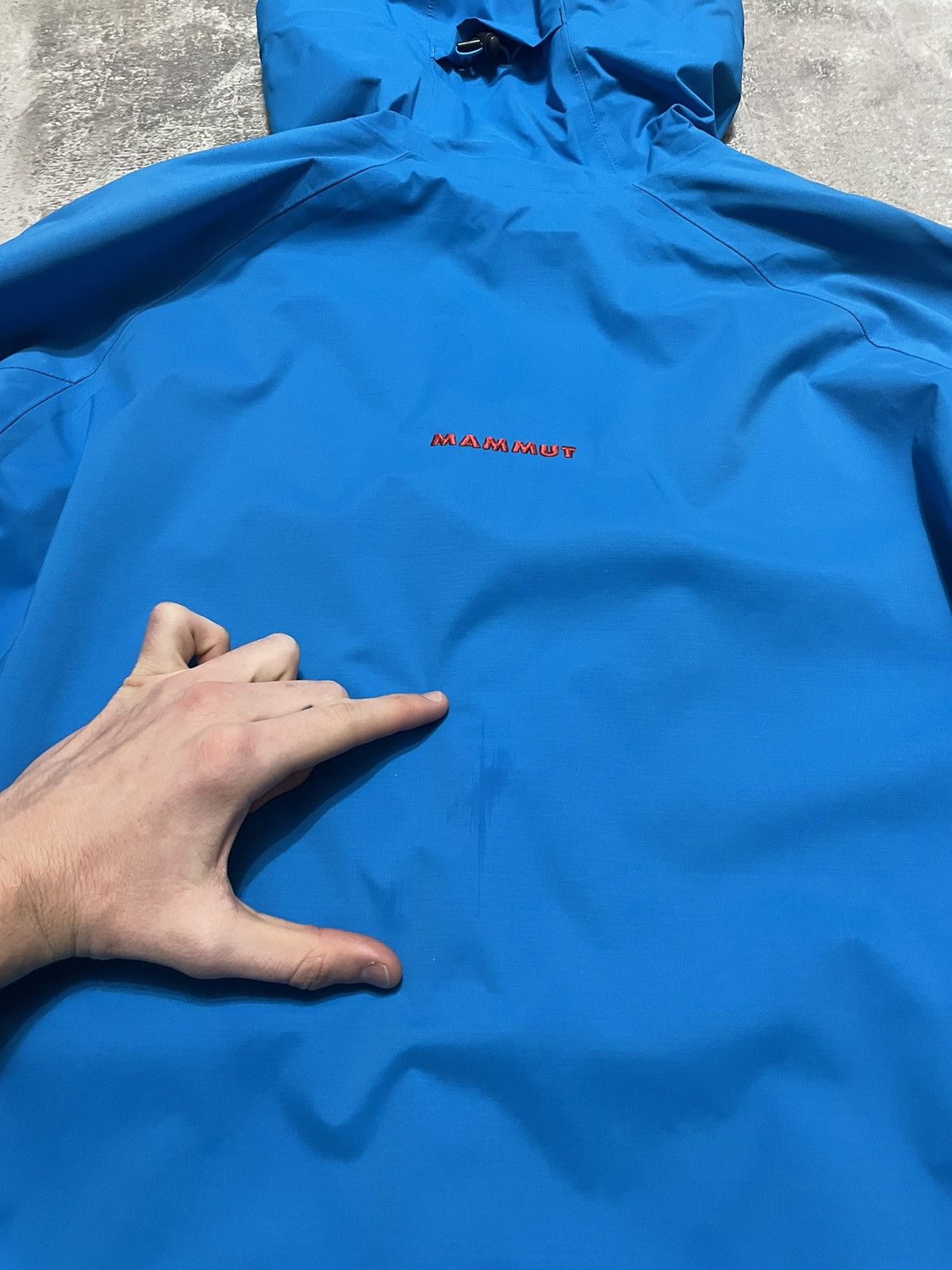 Mammut Vintage Mammut Dry Tech Premium Jacket Windbreaker Size US L / EU 52-54 / 3 - 23 Thumbnail