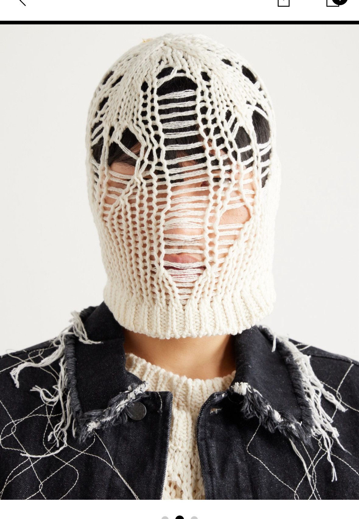 AIREI AIREI Cashmere Mask/Beanie Size ONE SIZE - 5 Thumbnail