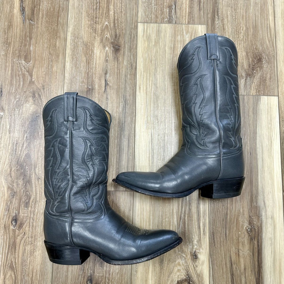 Tony Lama Vintage Tony Lama Made in USA Western Cowboy Boots 10.5 Size US 10.5 / EU 43-44 - 2 Thumbnail